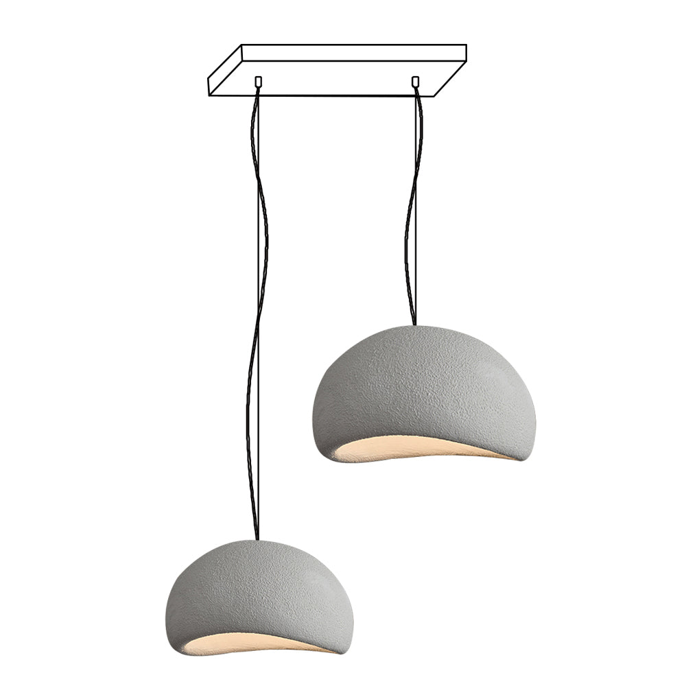 Lustra Kronleuchter Rau Kombination Wabi-Sabi-Letslighting