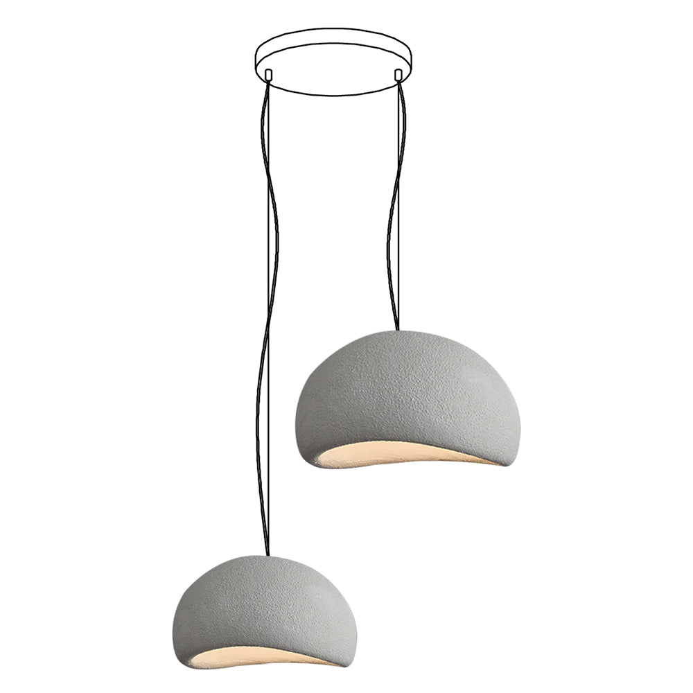 Lustra Kronleuchter Rau Kombination Wabi-Sabi-Letslighting