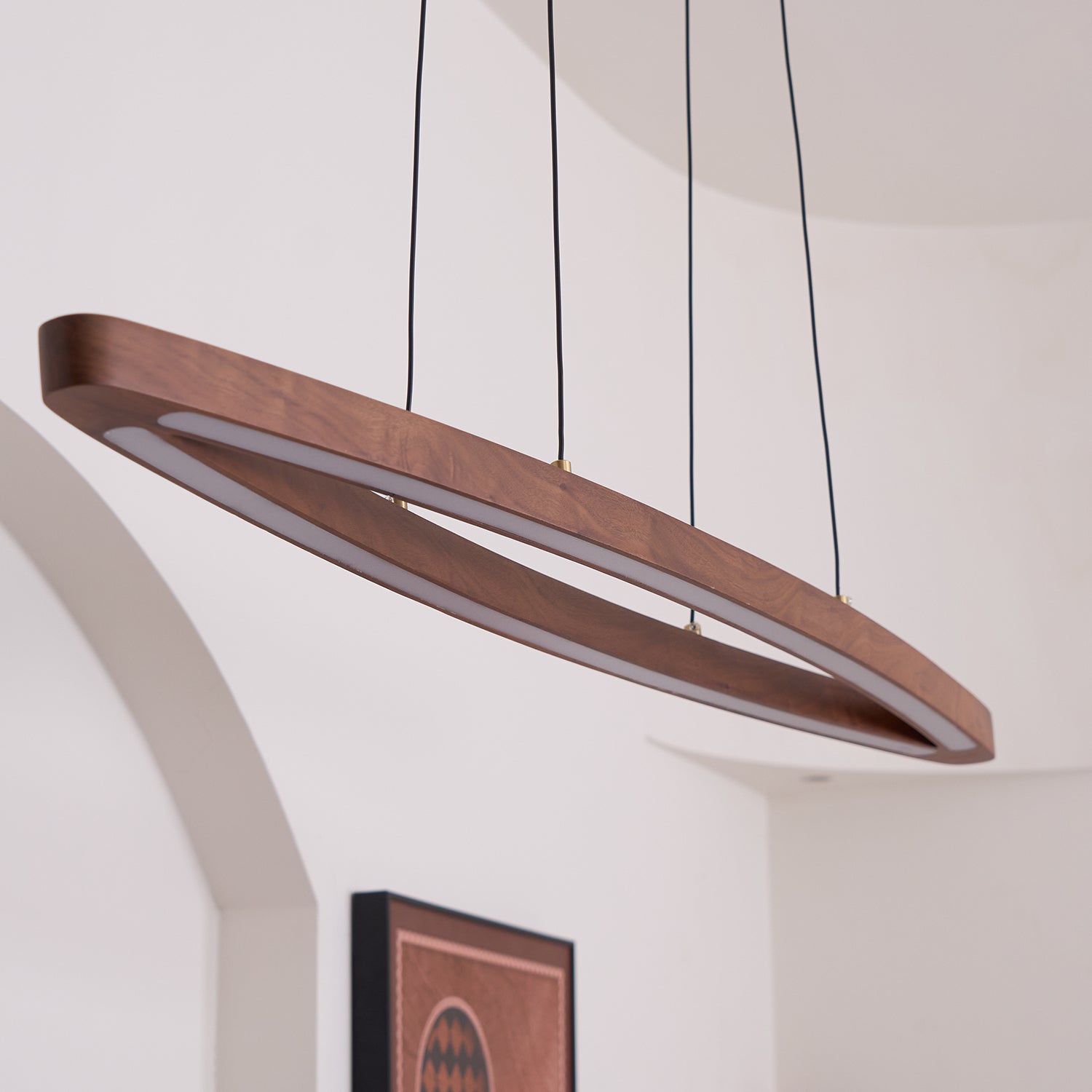 Zentan Holz Minimalistische Pendelleuchte-Letslighting