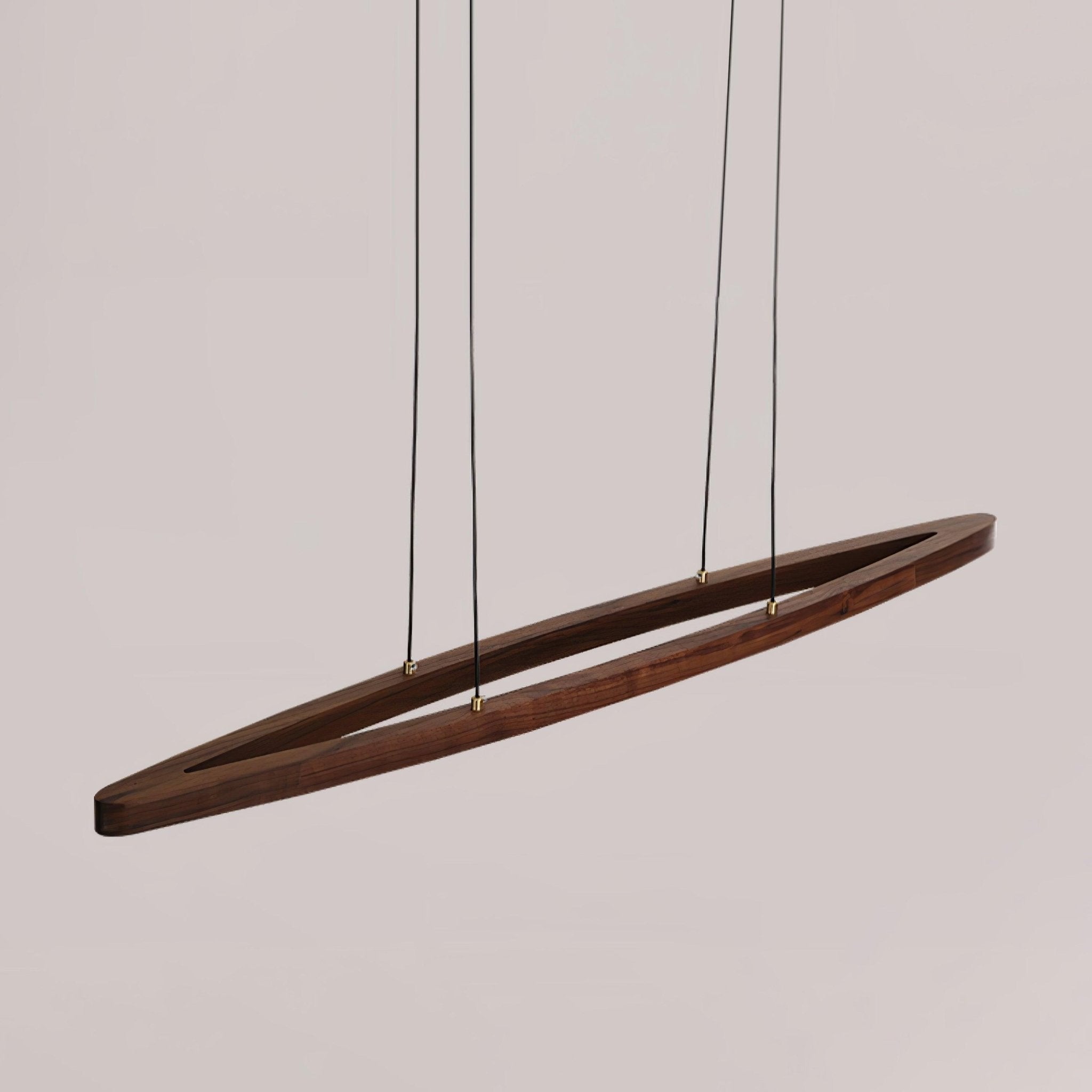 Zentan Holz Minimalistische Pendelleuchte-Letslighting