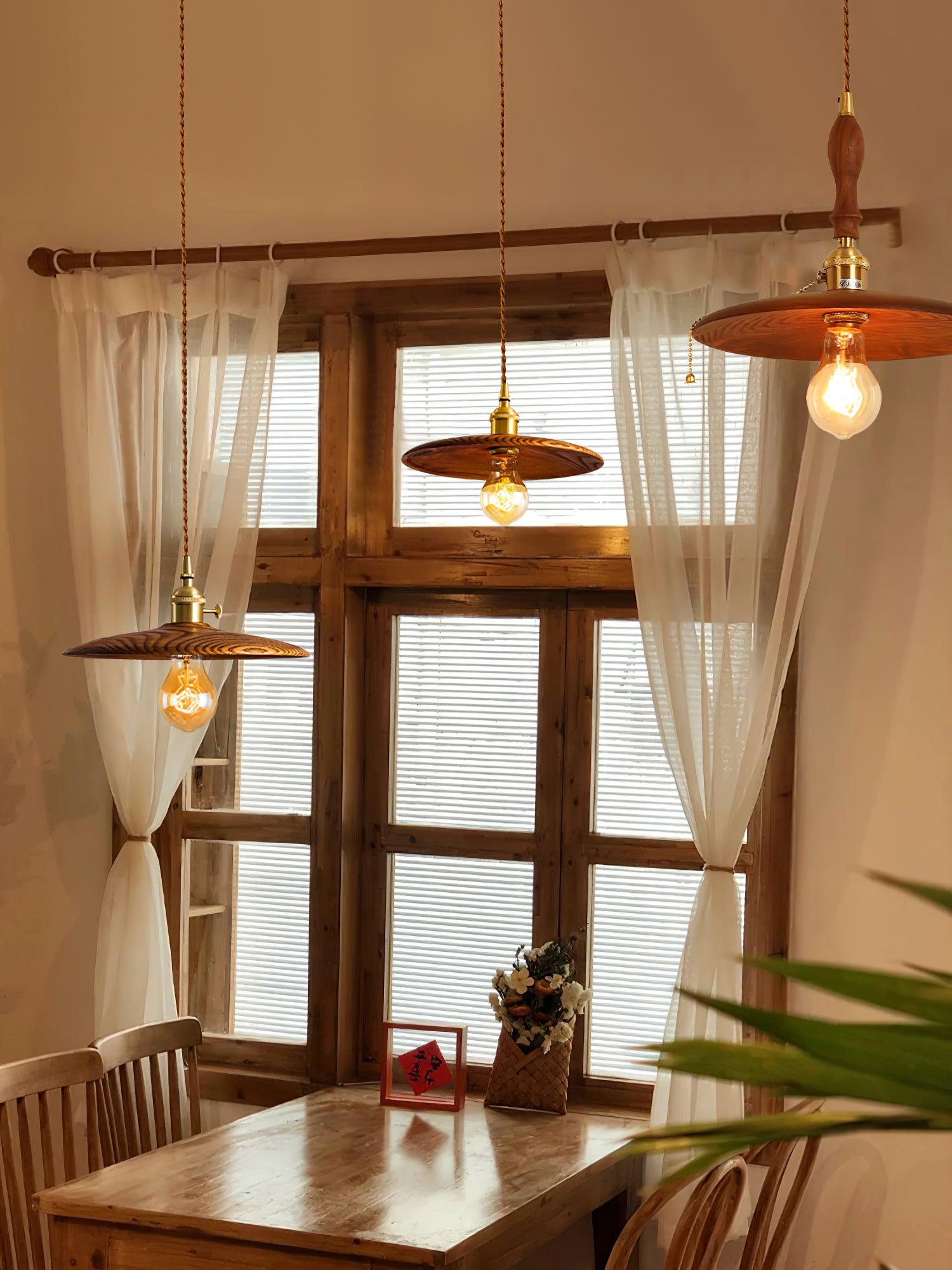 Veldra Messing Retro Pendelleuchte-Letslighting
