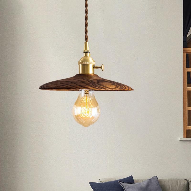 Veldra Messing Retro Pendelleuchte-Letslighting