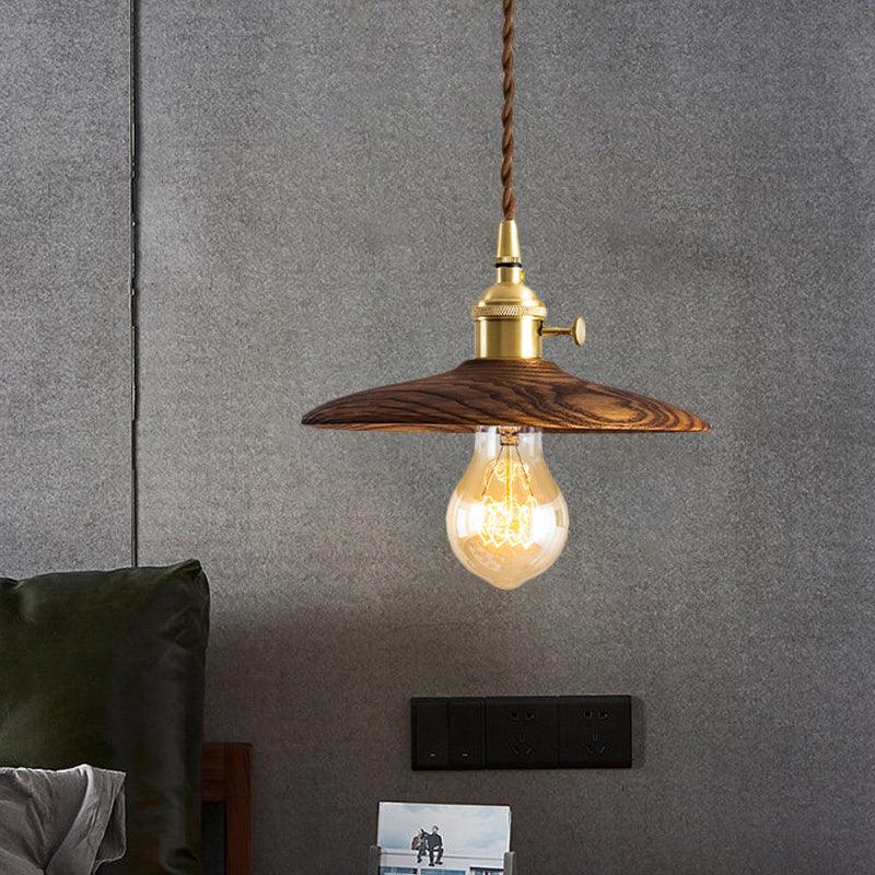 Veldra Messing Retro Pendelleuchte-Letslighting