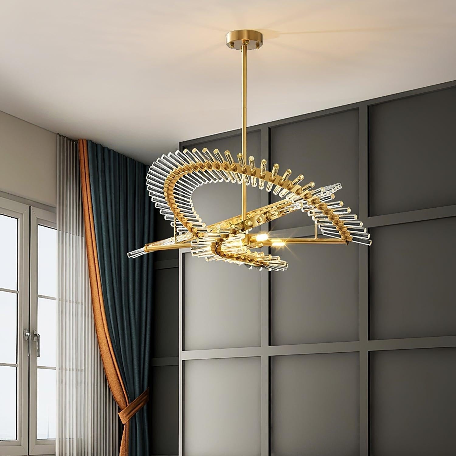 Amara Eleganter Glas-Kronleuchter-Letslighting