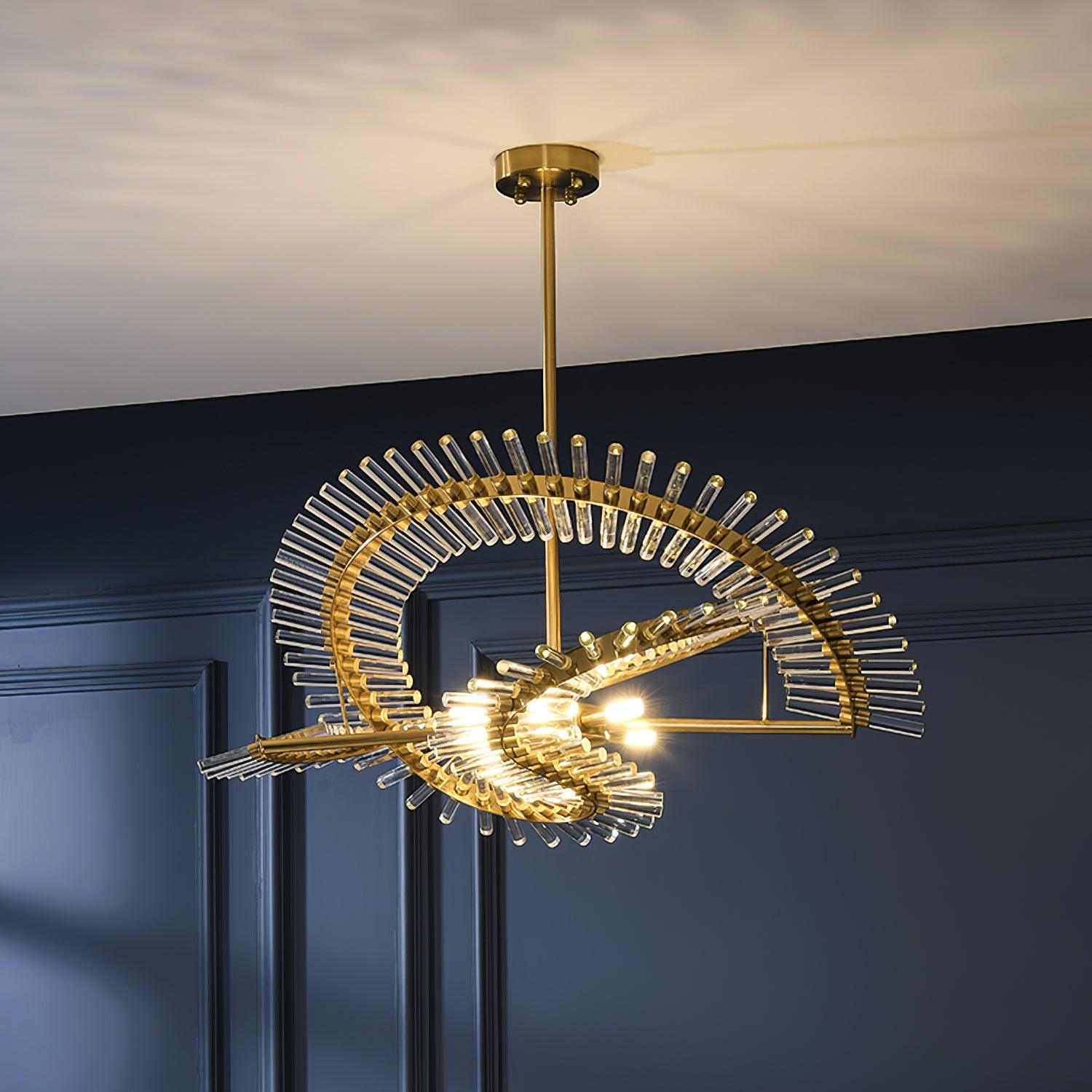 Amara Eleganter Glas-Kronleuchter-Letslighting