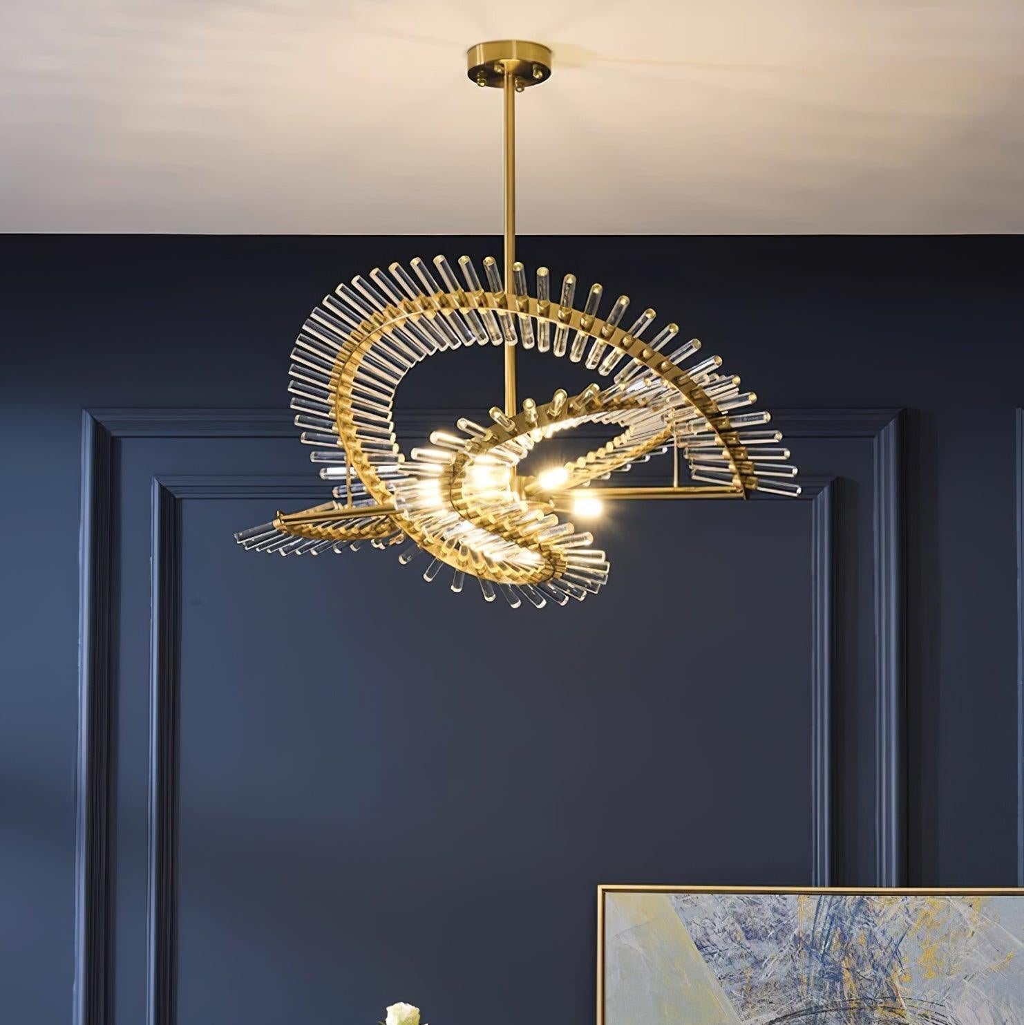 Amara Eleganter Glas-Kronleuchter-Letslighting