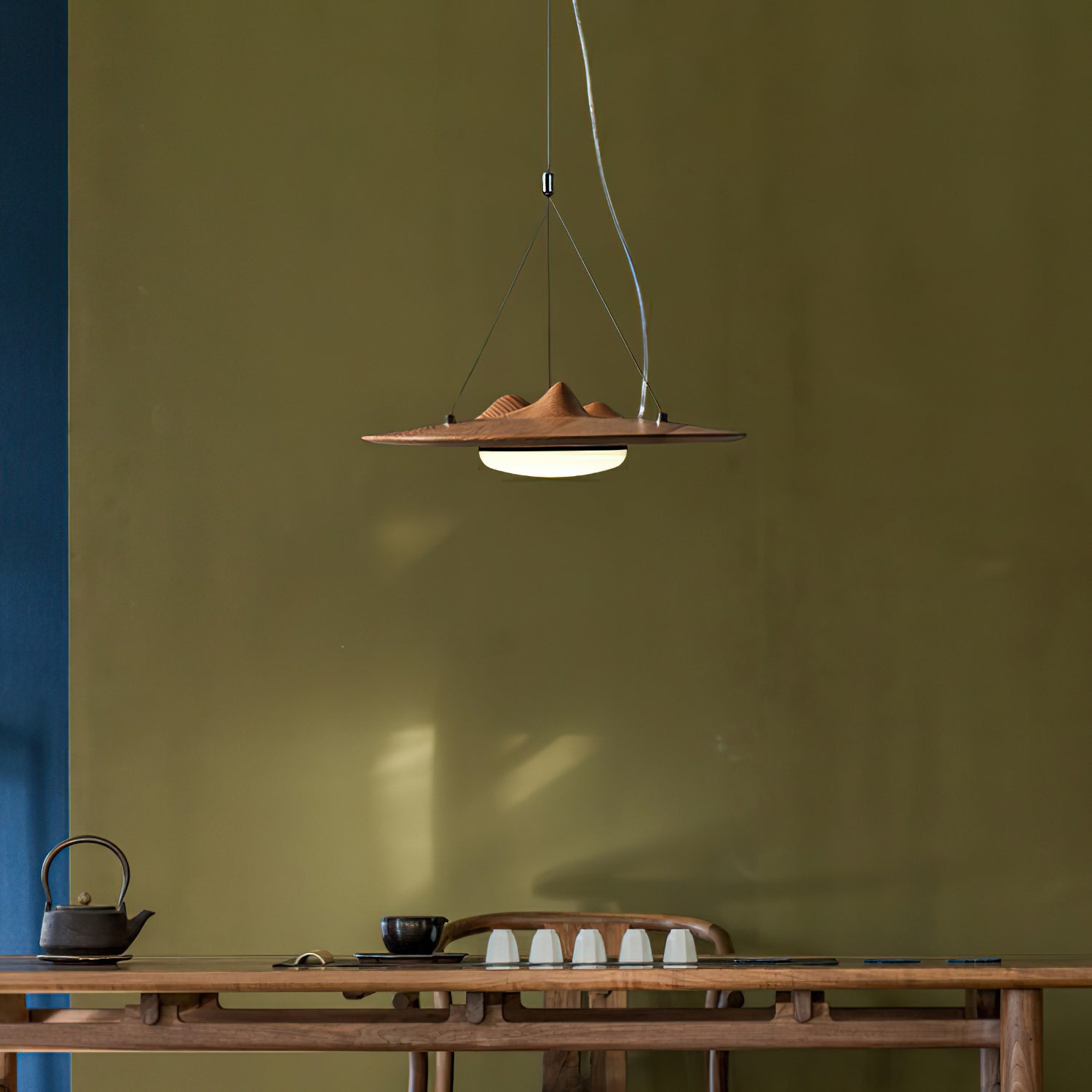 Vathea Premium Nordic Art Holz Pendelleuchte-Letslighting
