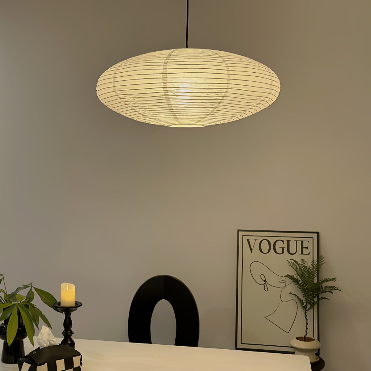 Washi Paper 15A Pendant Light - Blowlighting