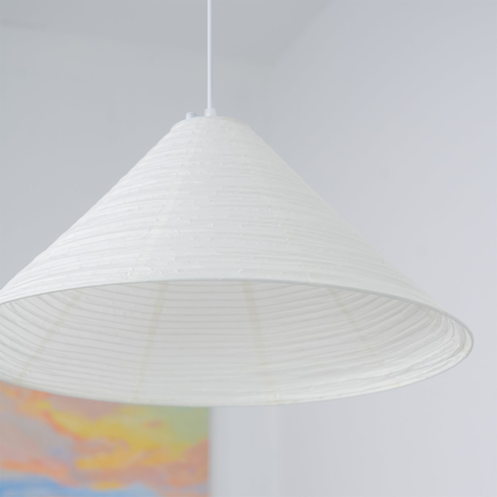 Conic Papier Pyramiden Pendelleuchte-Letslighting