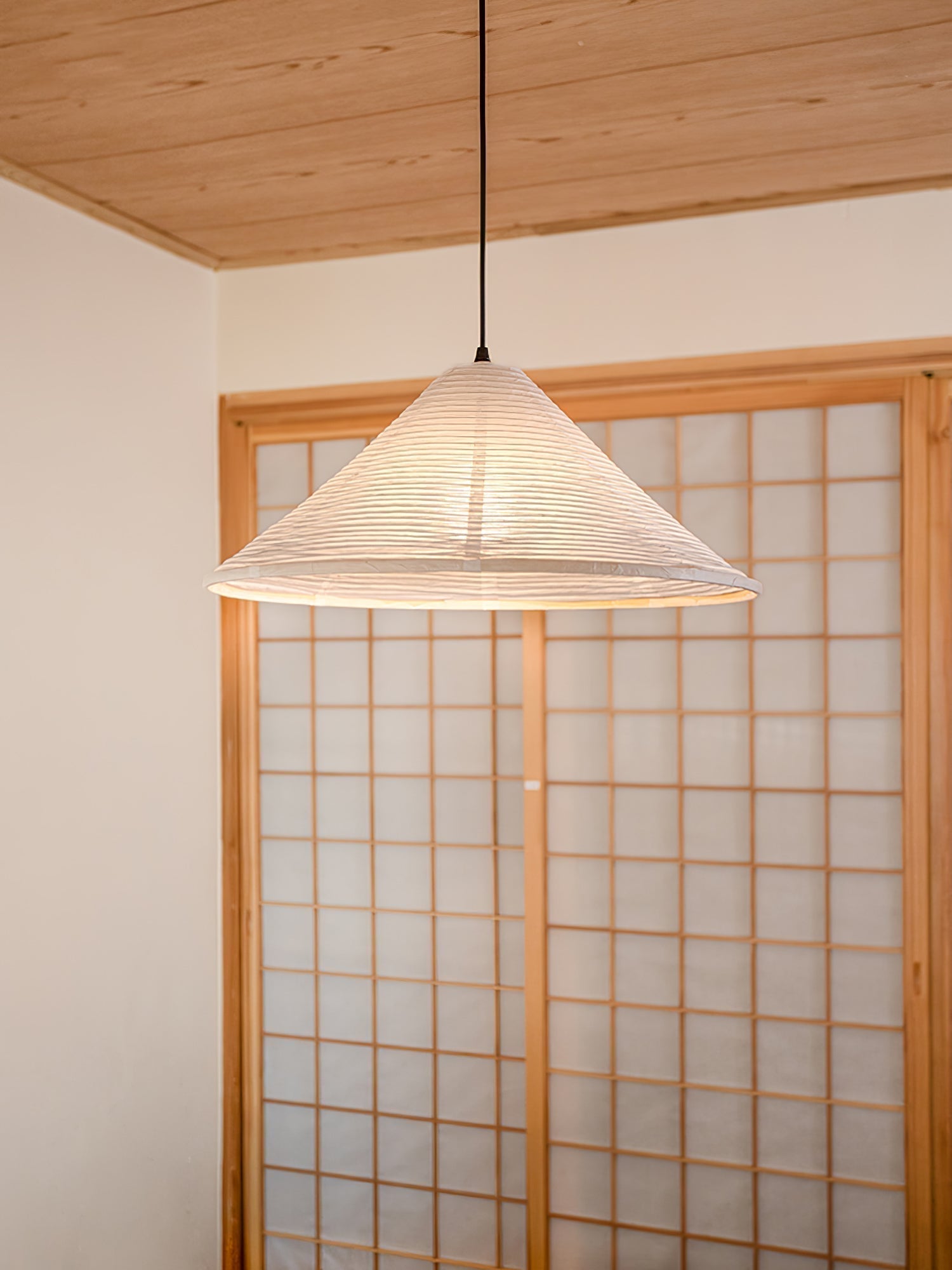 Conic Papier Pyramiden Pendelleuchte-Letslighting