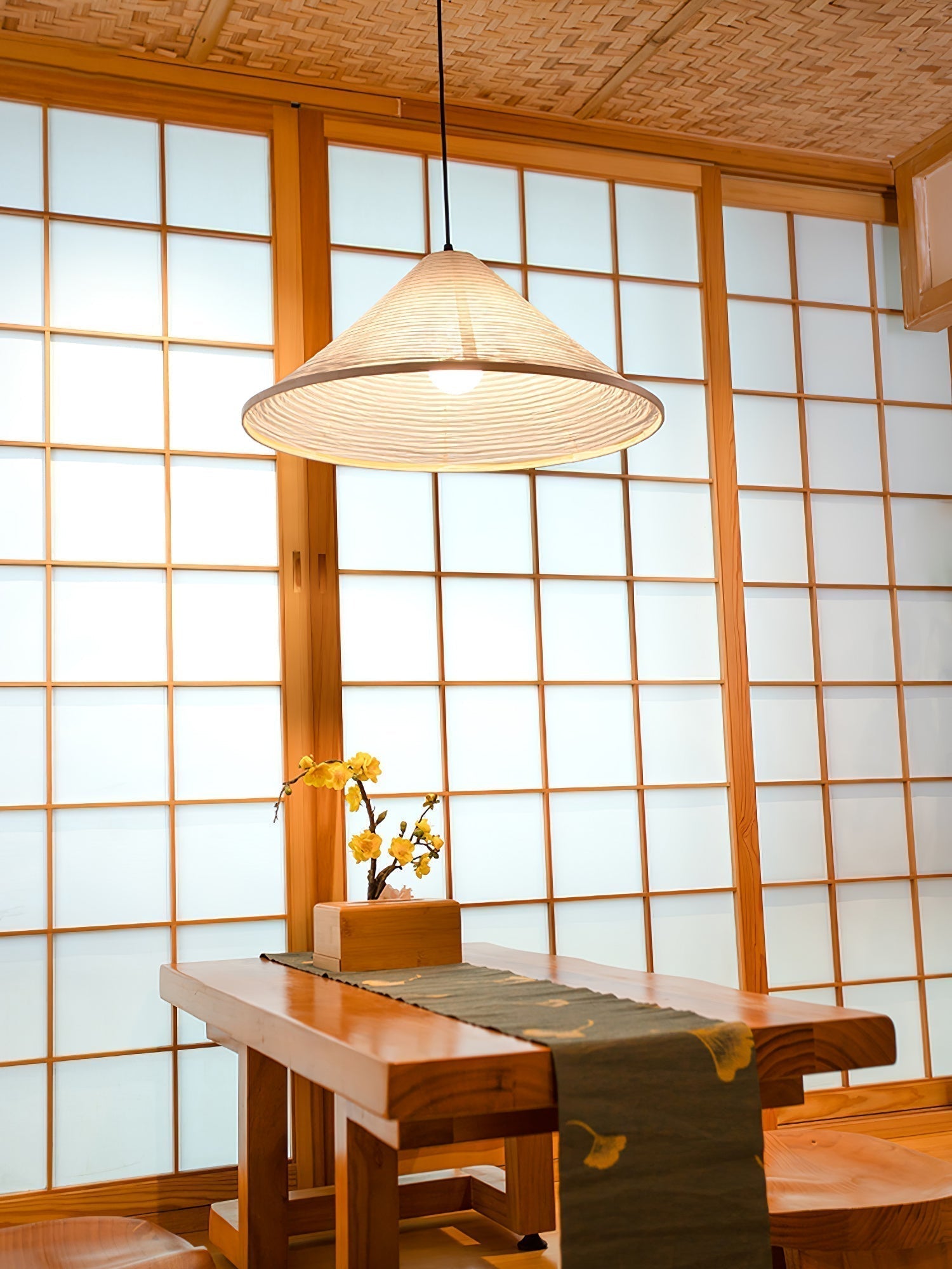 Conic Papier Pyramiden Pendelleuchte-Letslighting