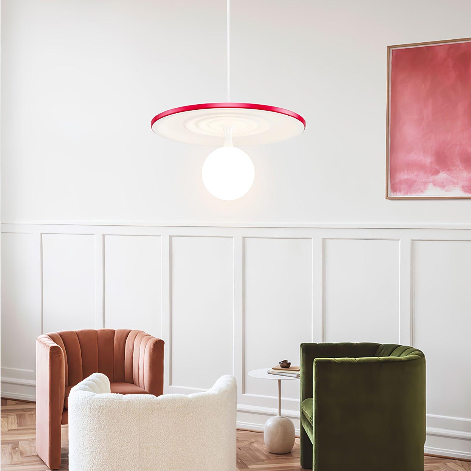 Leila Minimalistische Pendelleuchte aus Metall-Letslighting