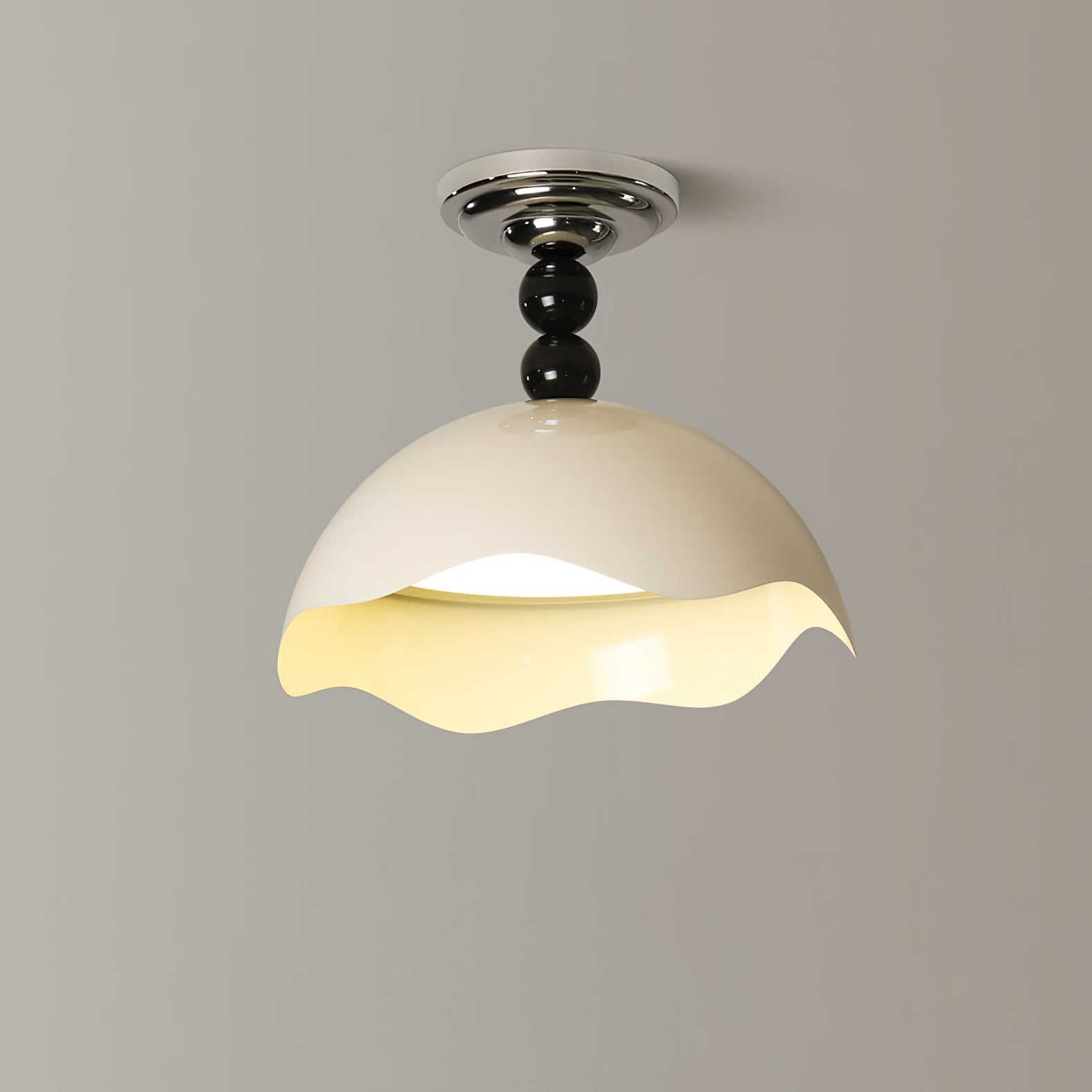Erlorus Nordisch Kunst Welle Kamm Deckenleuchte-Letslighting