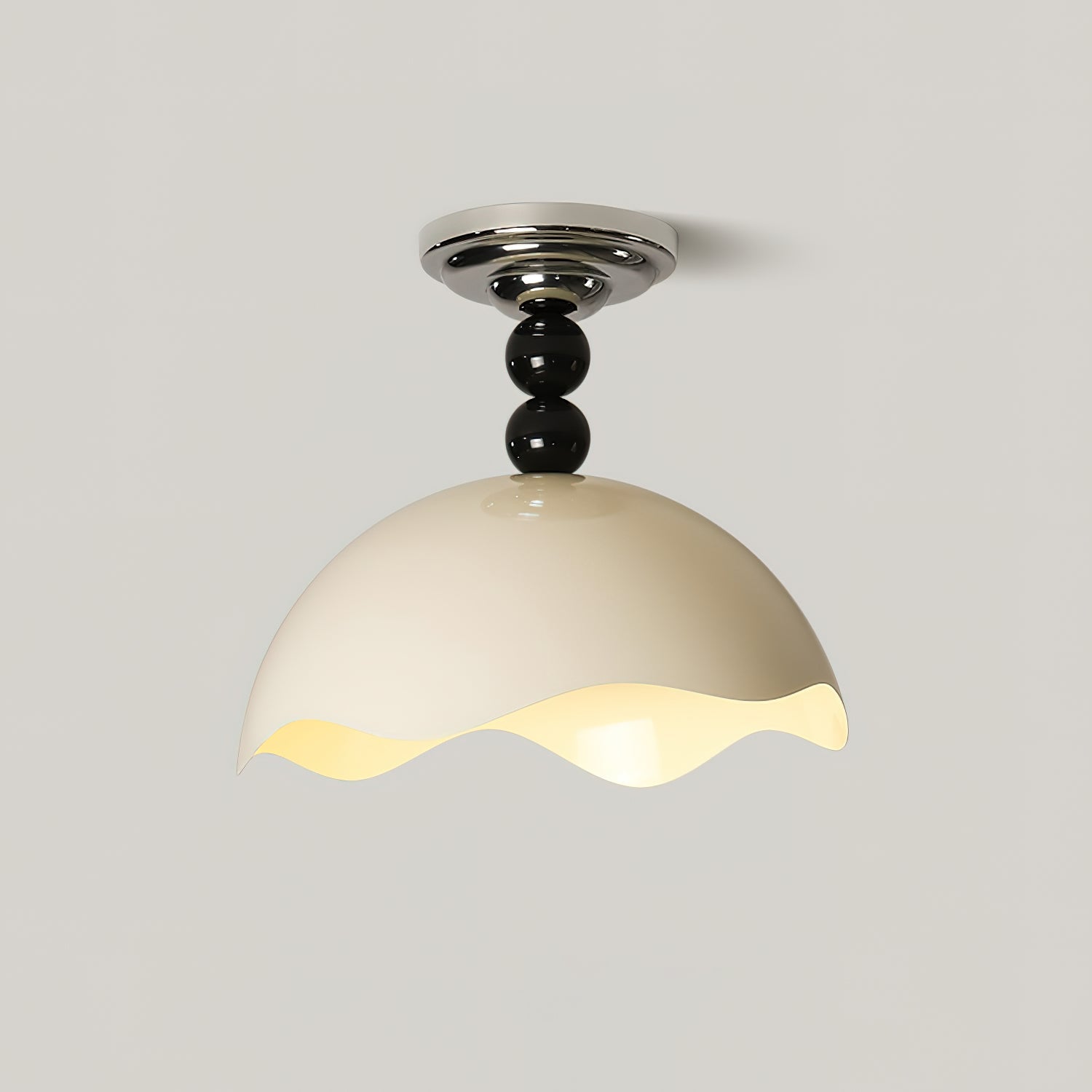Erlorus Nordisch Kunst Welle Kamm Deckenleuchte-Letslighting