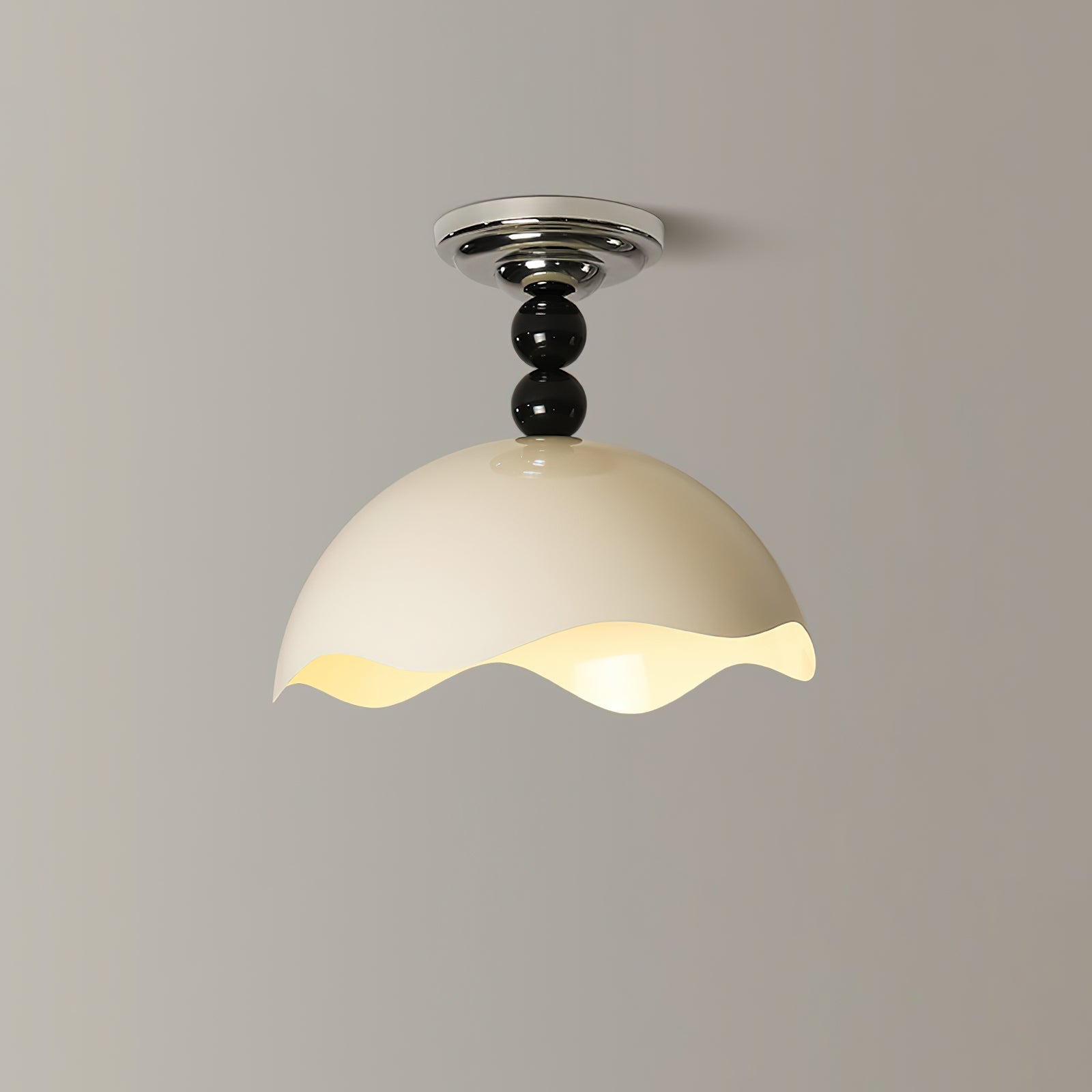 Erlorus Nordisch Kunst Welle Kamm Deckenleuchte-Letslighting