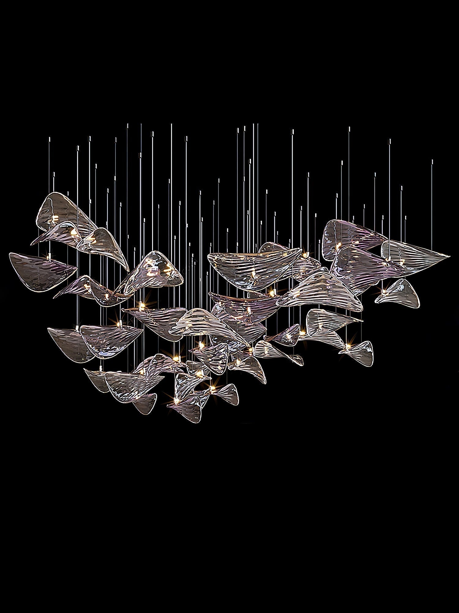 Eurrinia Butterfly Gold Pendant Light-Letslighting