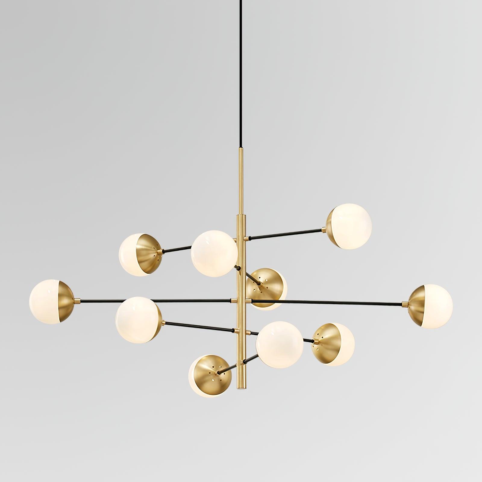 Lustra Kronleuchter Waverly Glas Elegant-Letslighting
