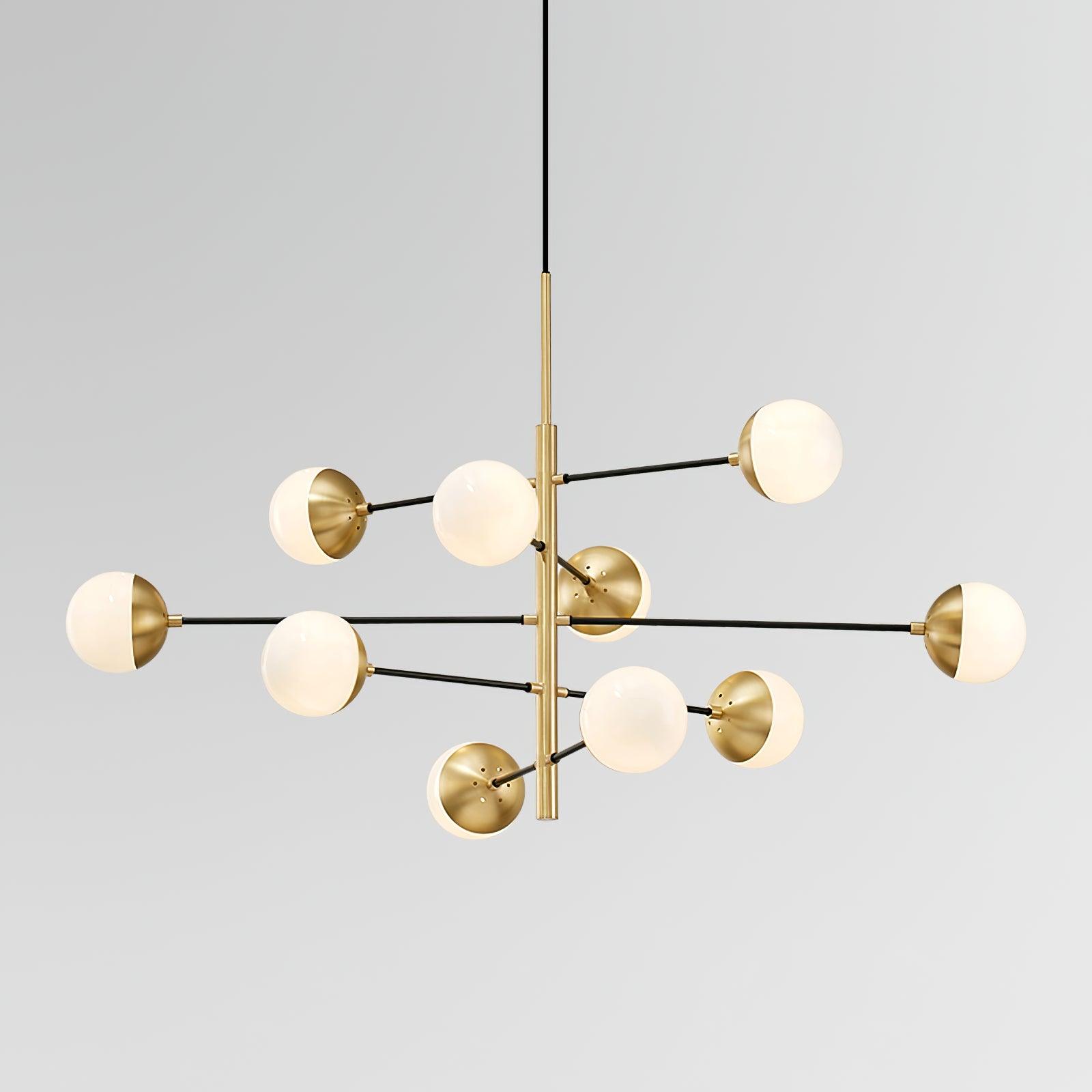 Lustra Kronleuchter Waverly Glas Elegant-Letslighting