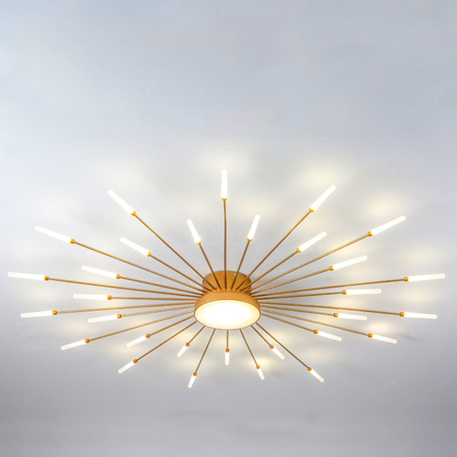 Arisha Deckenleuchte Feuerwerk  Modern Design LED  Wohnzimmer Schlafzimmer