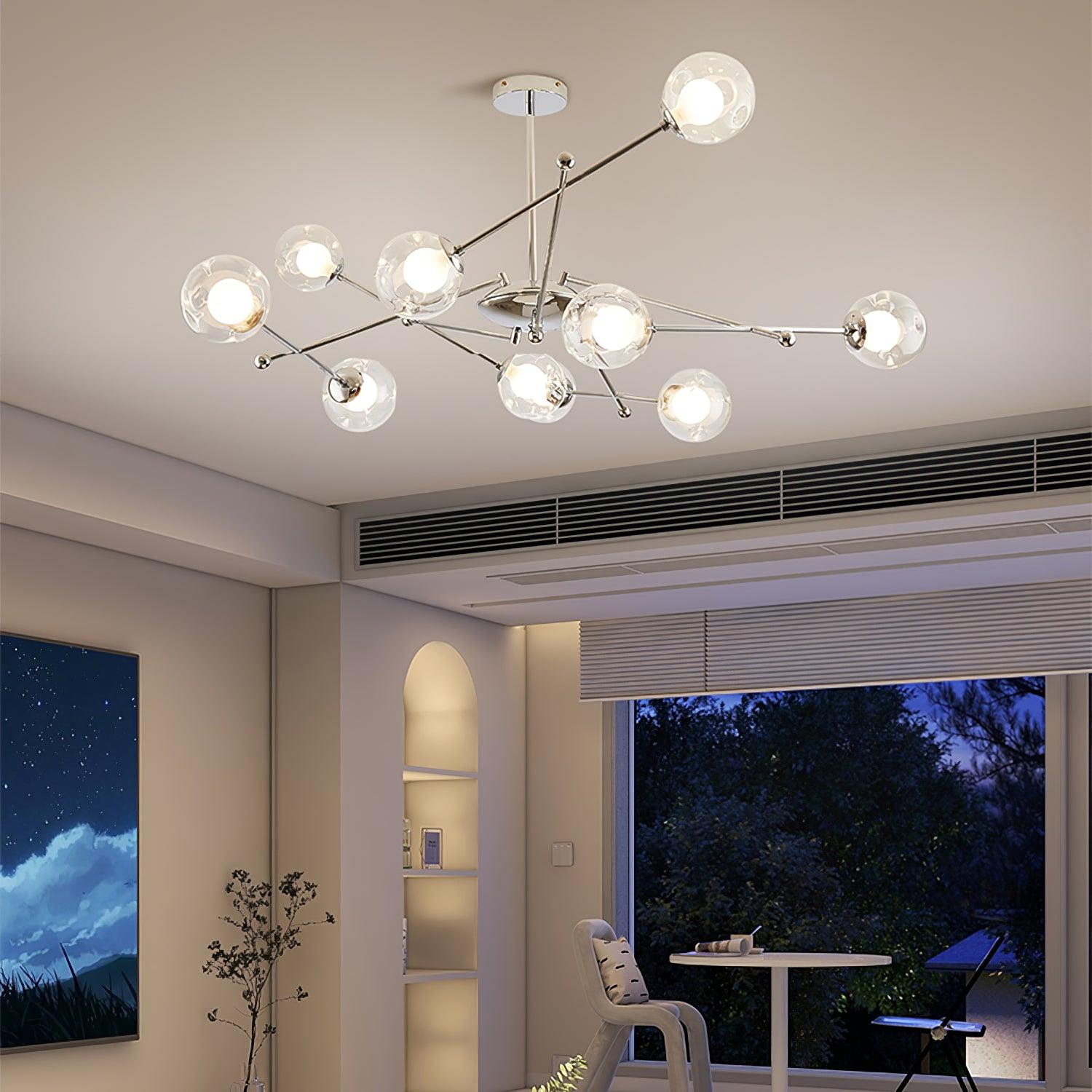 Lustra Kronleuchter Chromglas-Letslighting