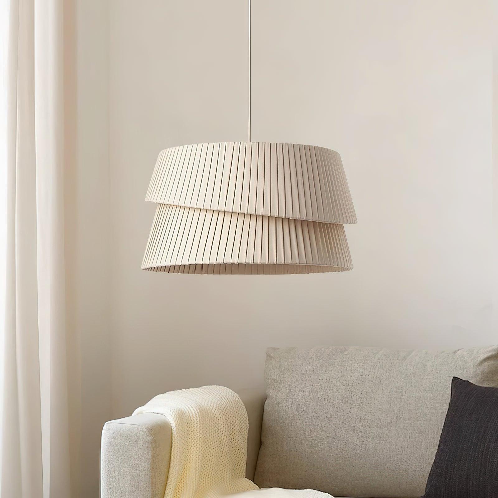 Zarion Skandinavische Stoff Pendelleuchte-Letslighting