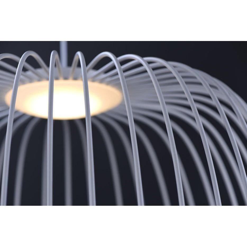 Aero Lightweight Spokes Cage Pendant Light - Letslighting
