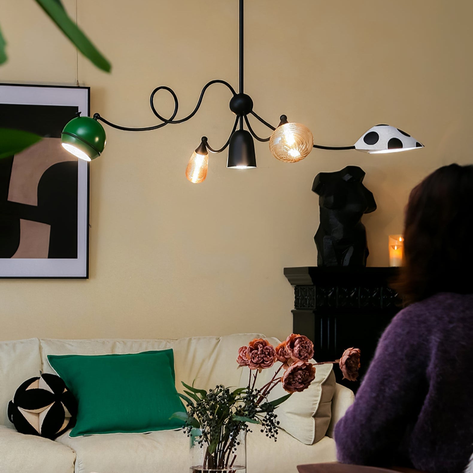 Lucy Modulare Glaspendelleuchte-Letslighting