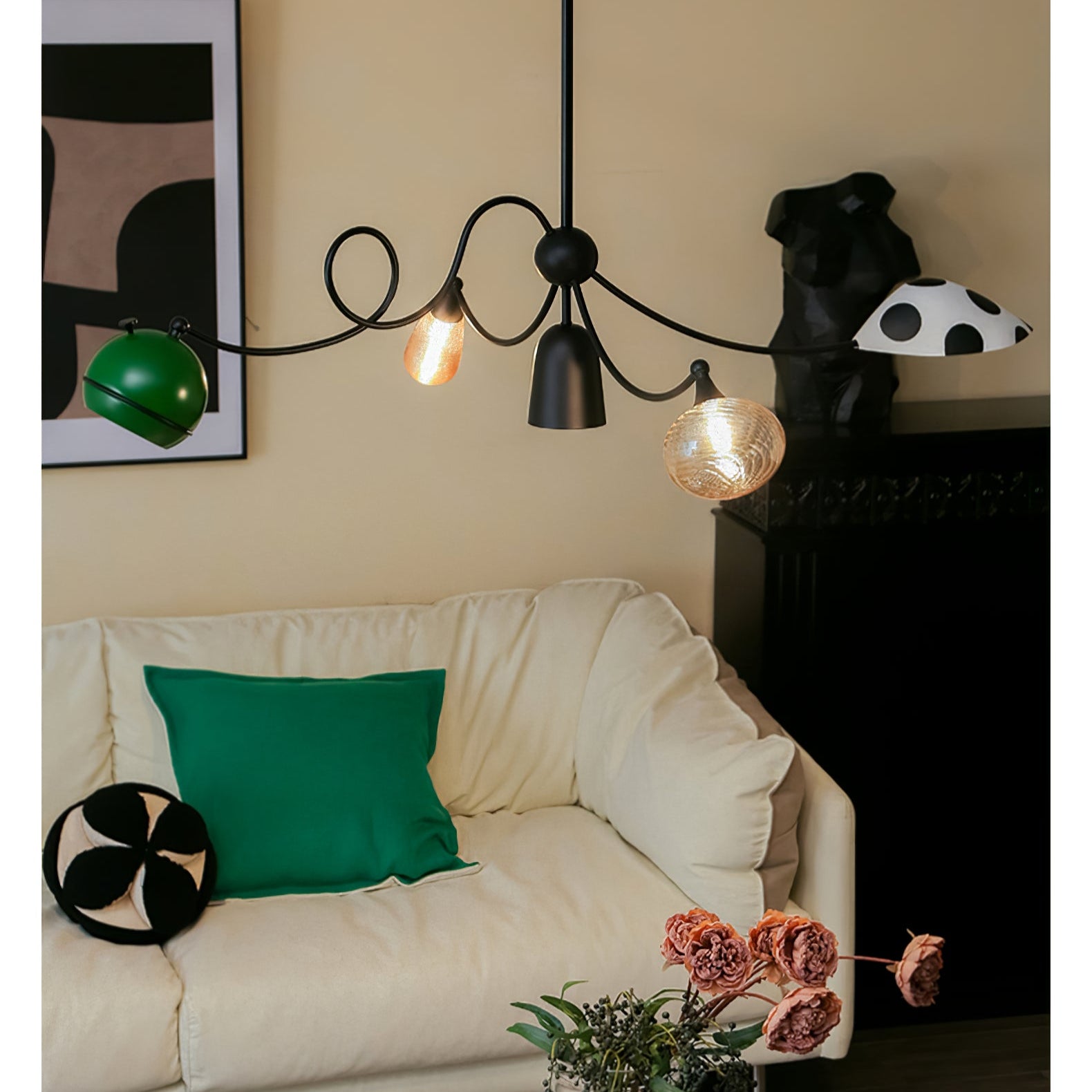 Lucy Modulare Glaspendelleuchte-Letslighting