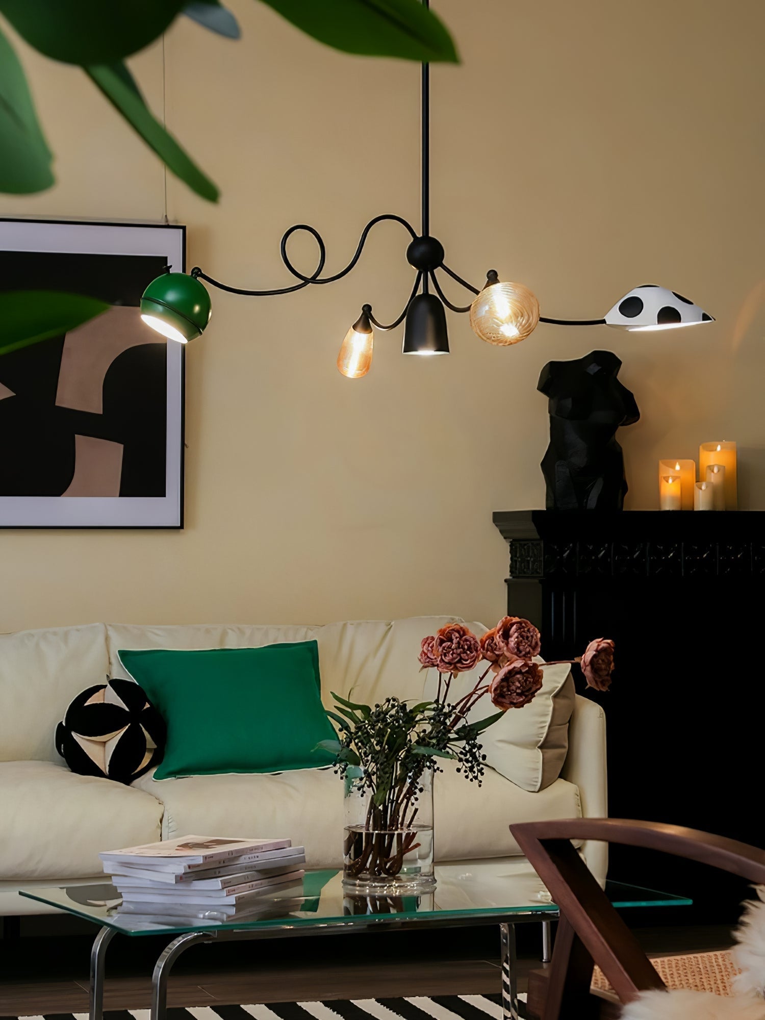 Lucy Modulare Glaspendelleuchte-Letslighting