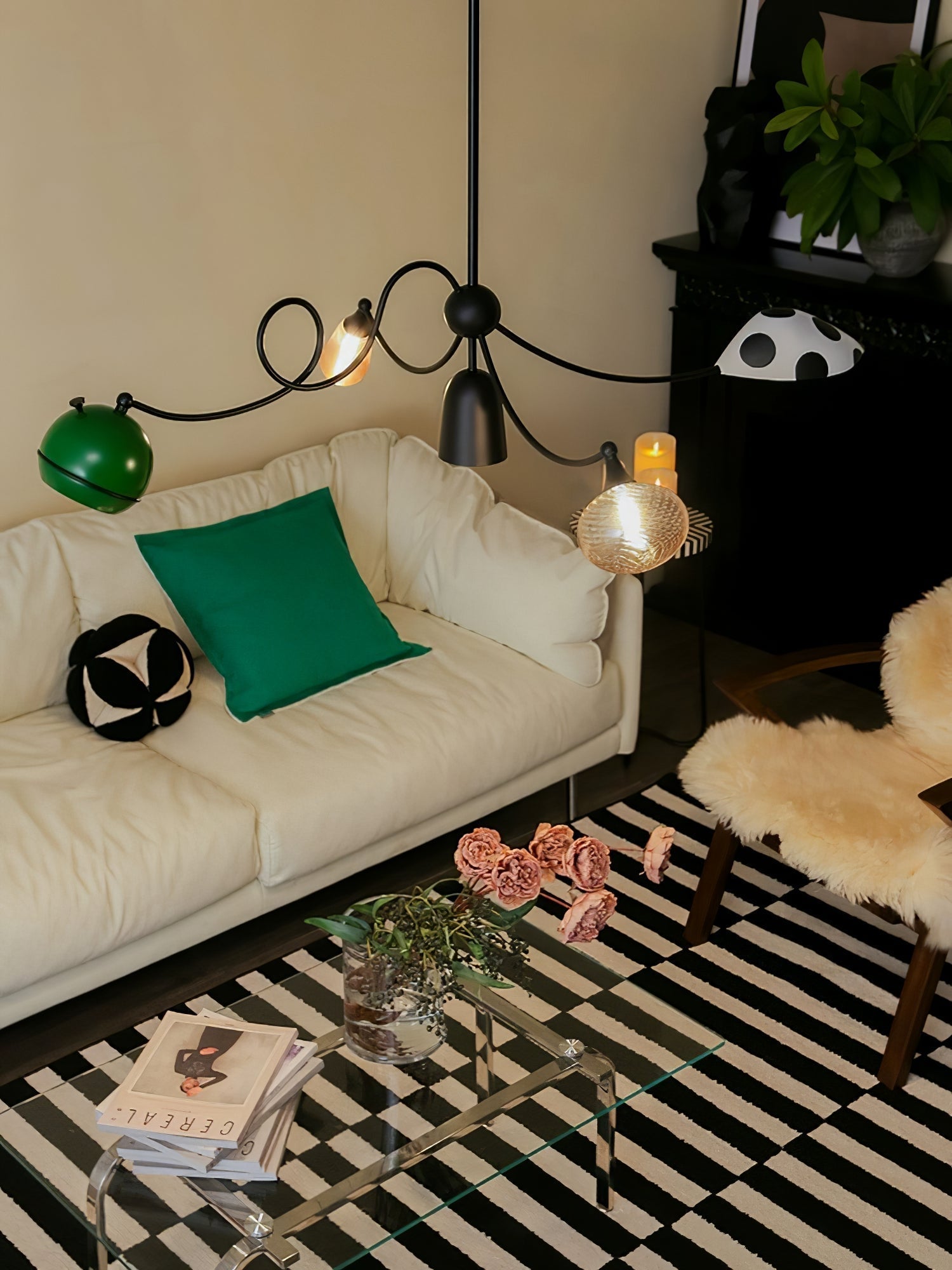 Lucy Modulare Glaspendelleuchte-Letslighting