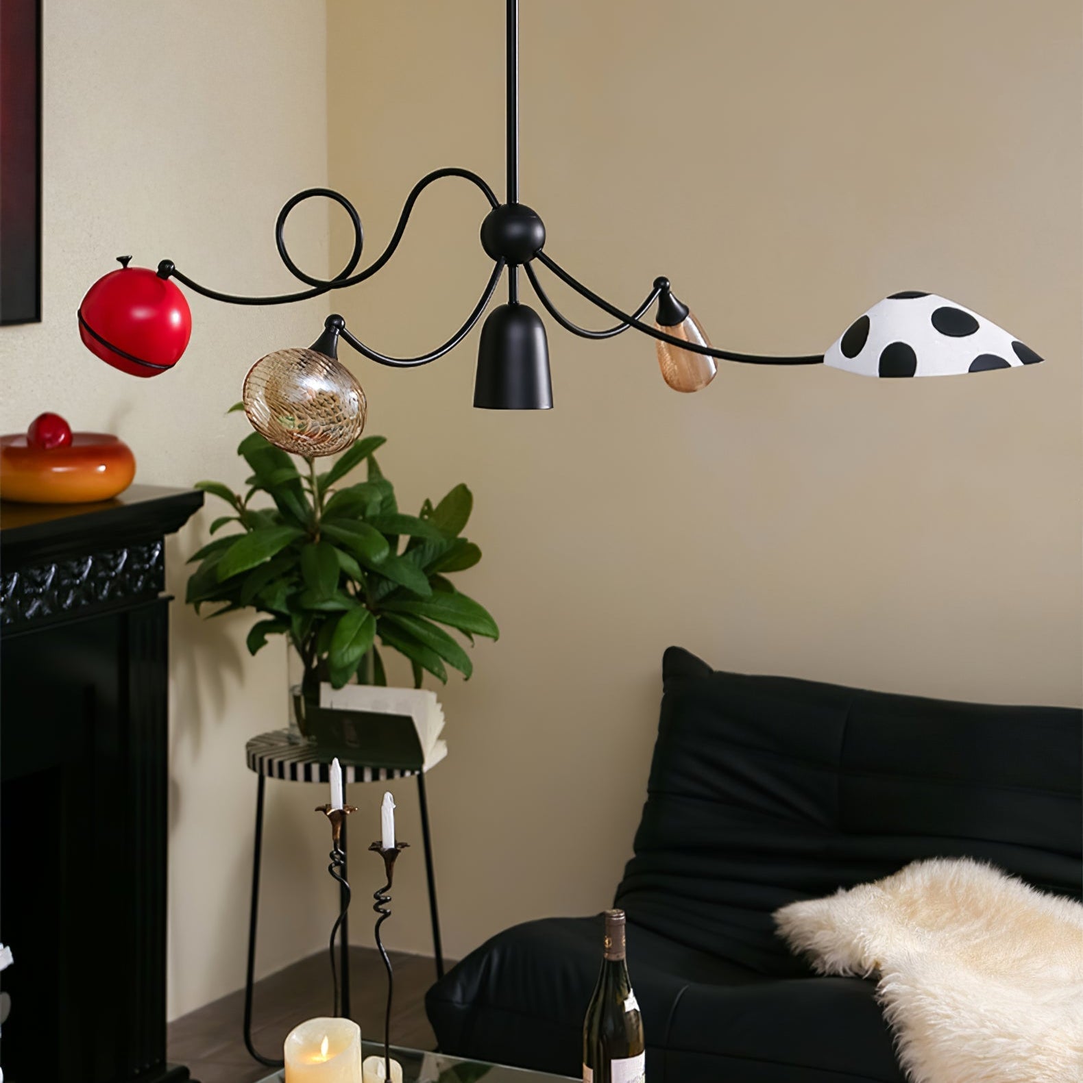 Lucy Modulare Glaspendelleuchte-Letslighting