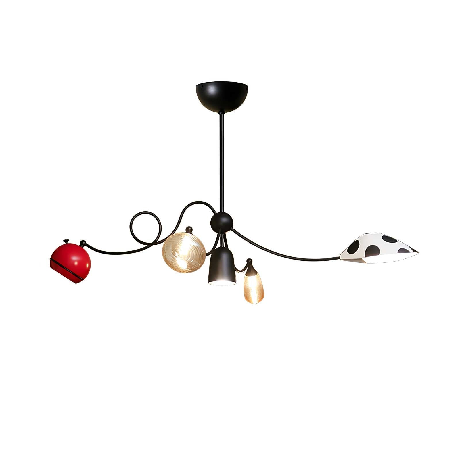Lucy Modulare Glaspendelleuchte-Letslighting