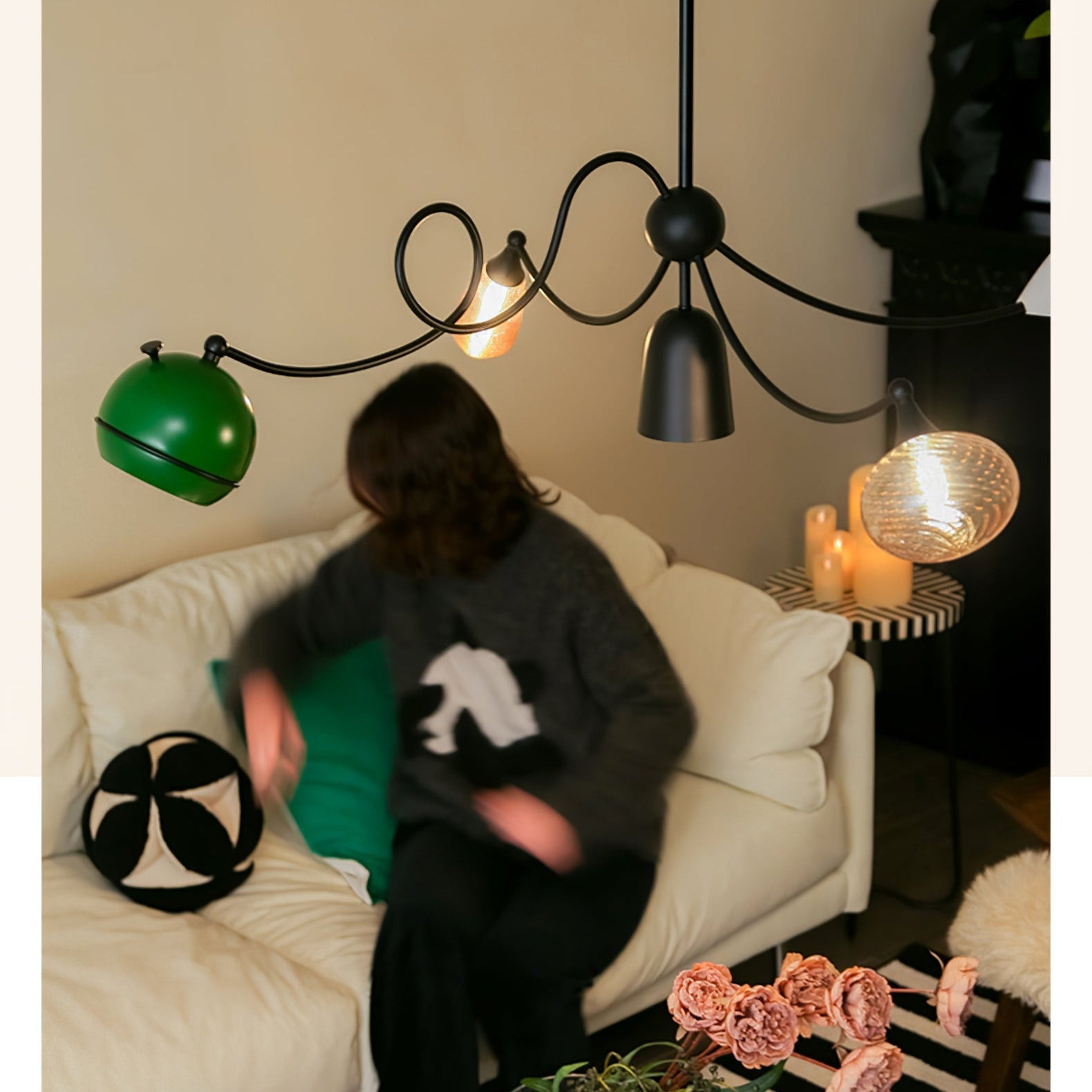 Lucy Modulare Glaspendelleuchte-Letslighting