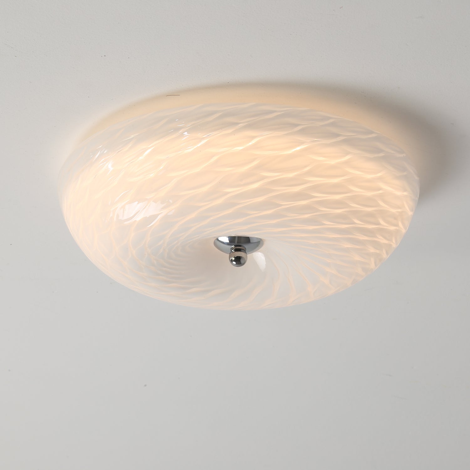 Comarion Moderne Minimalistische Kunstglas-Deckenleuchte-Letslighting