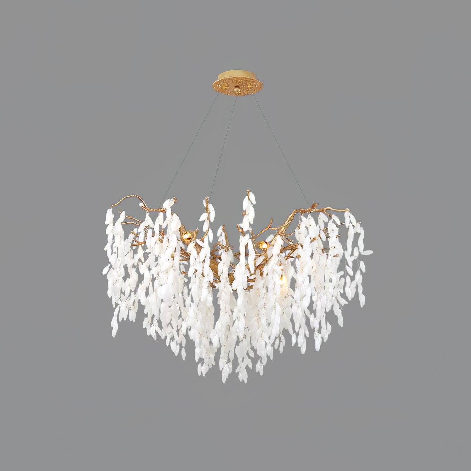 Florealis Kaskadenförmiger Kristallkronleuchter-Letslighting