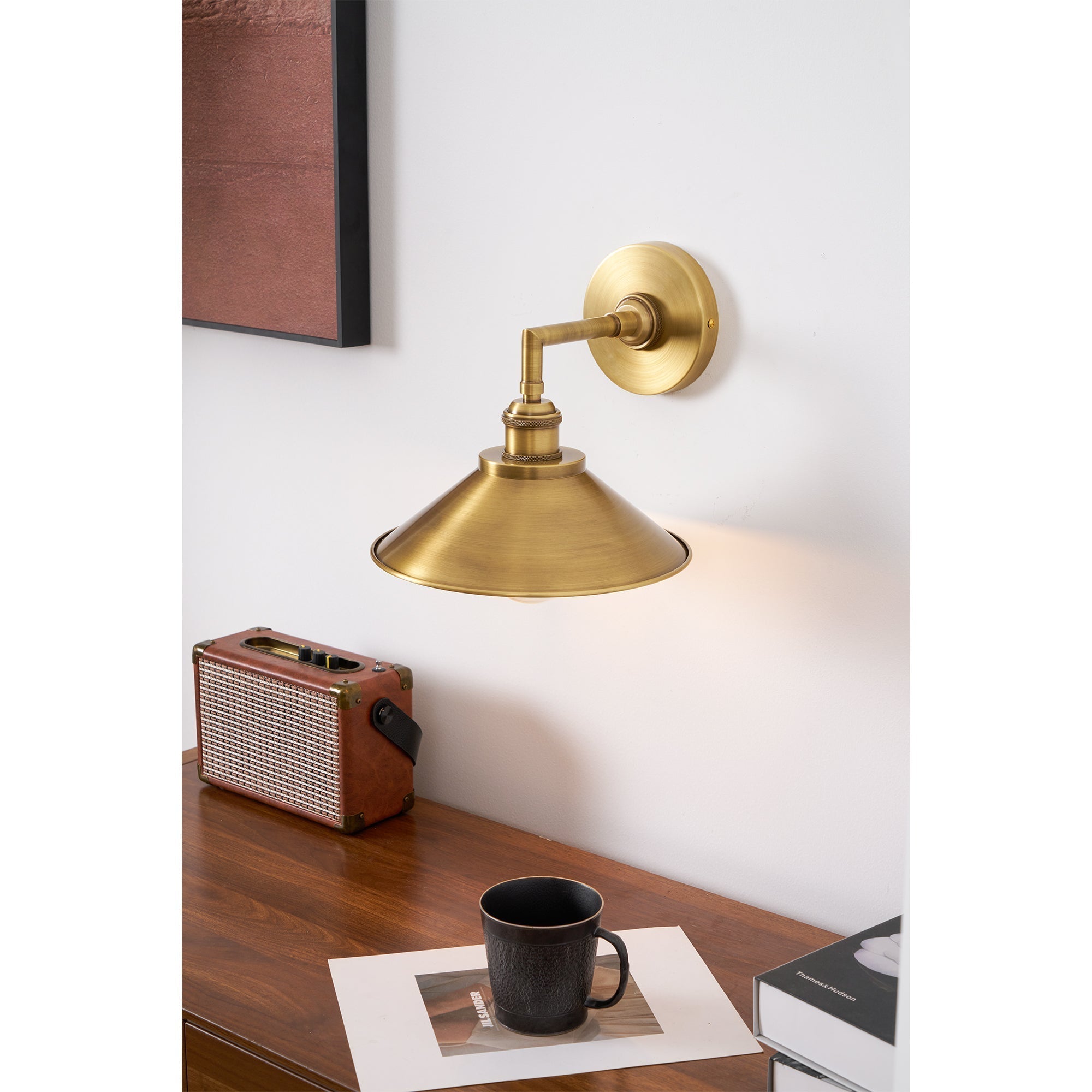 Osile Moderne Wandleuchte aus Messing-Letslighting