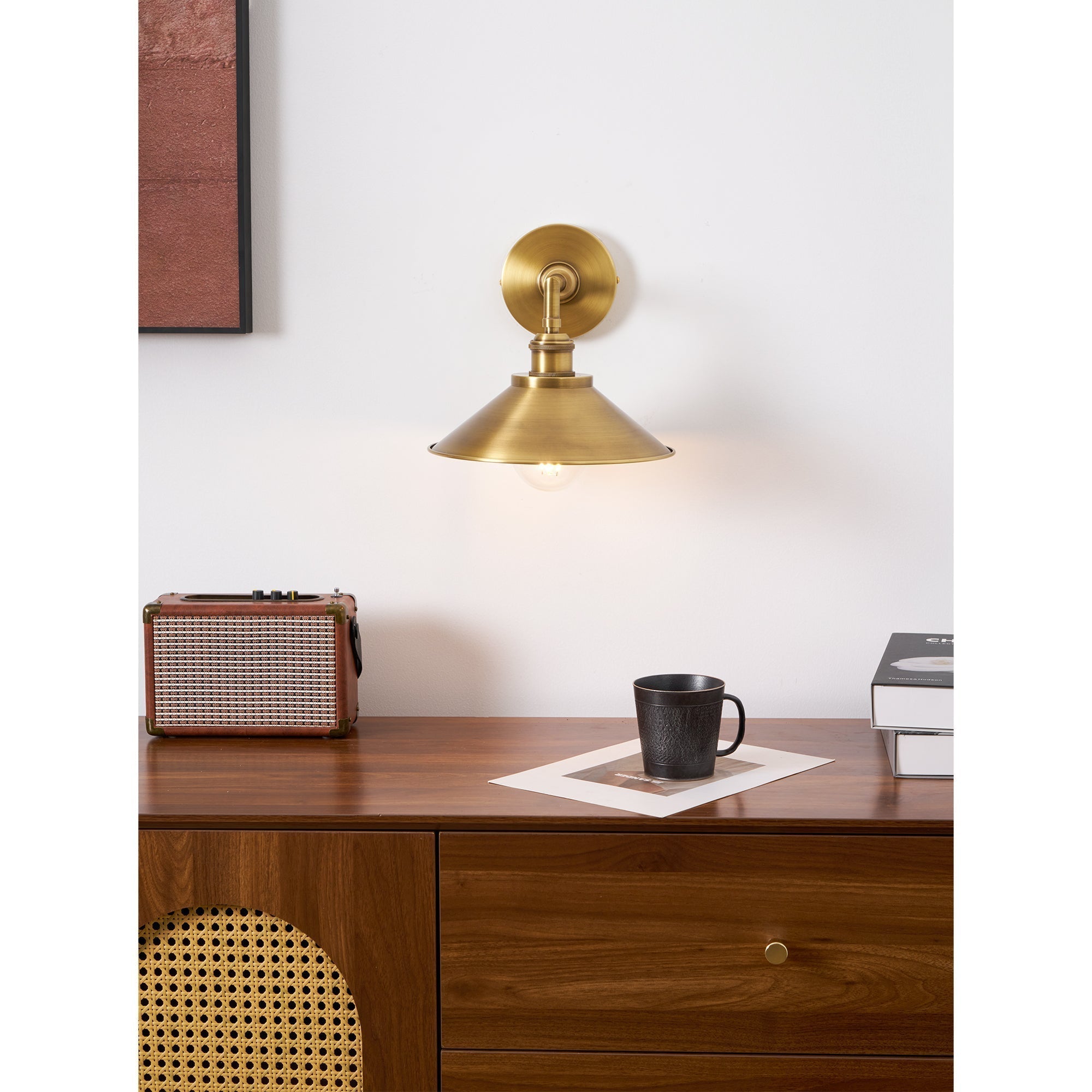 Osile Moderne Wandleuchte aus Messing-Letslighting