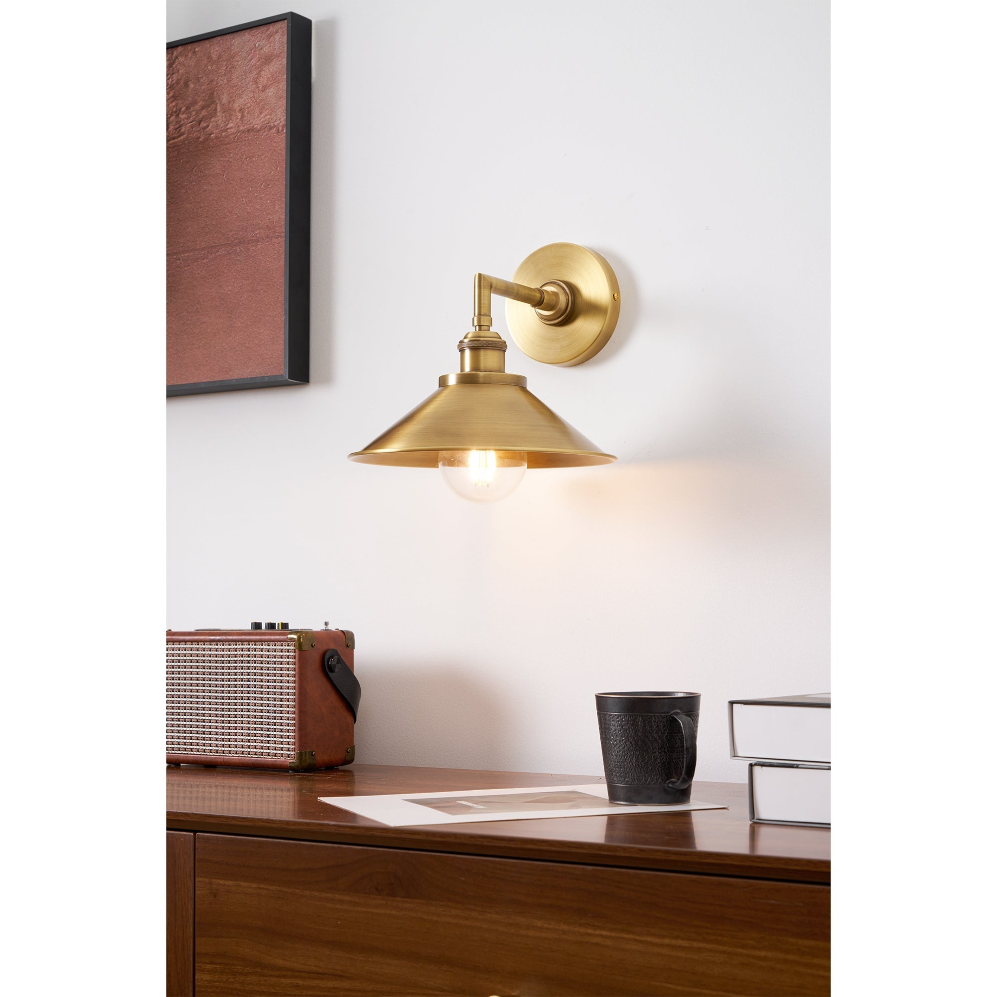 Osile Moderne Wandleuchte aus Messing-Letslighting