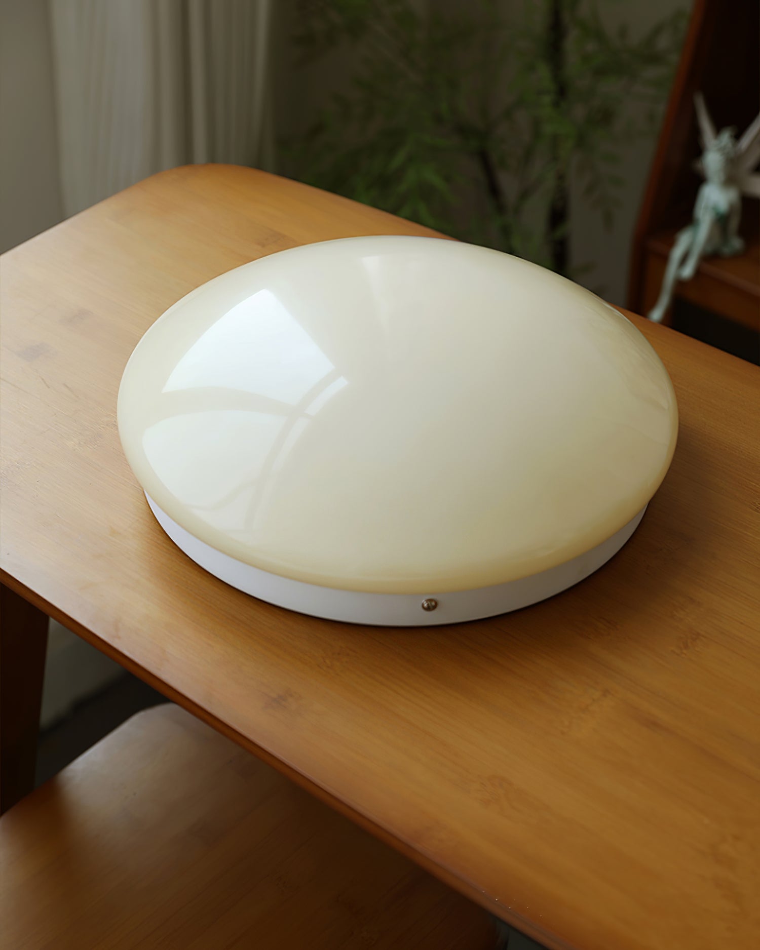 Alcaria Modern Minimalist Metal Glass Flush Ceiling Light - Letslighting