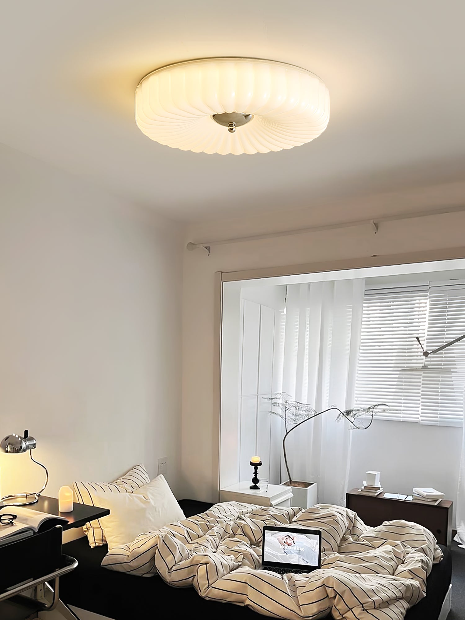 Zathee Deckenleuchte aus Glas-Letslighting