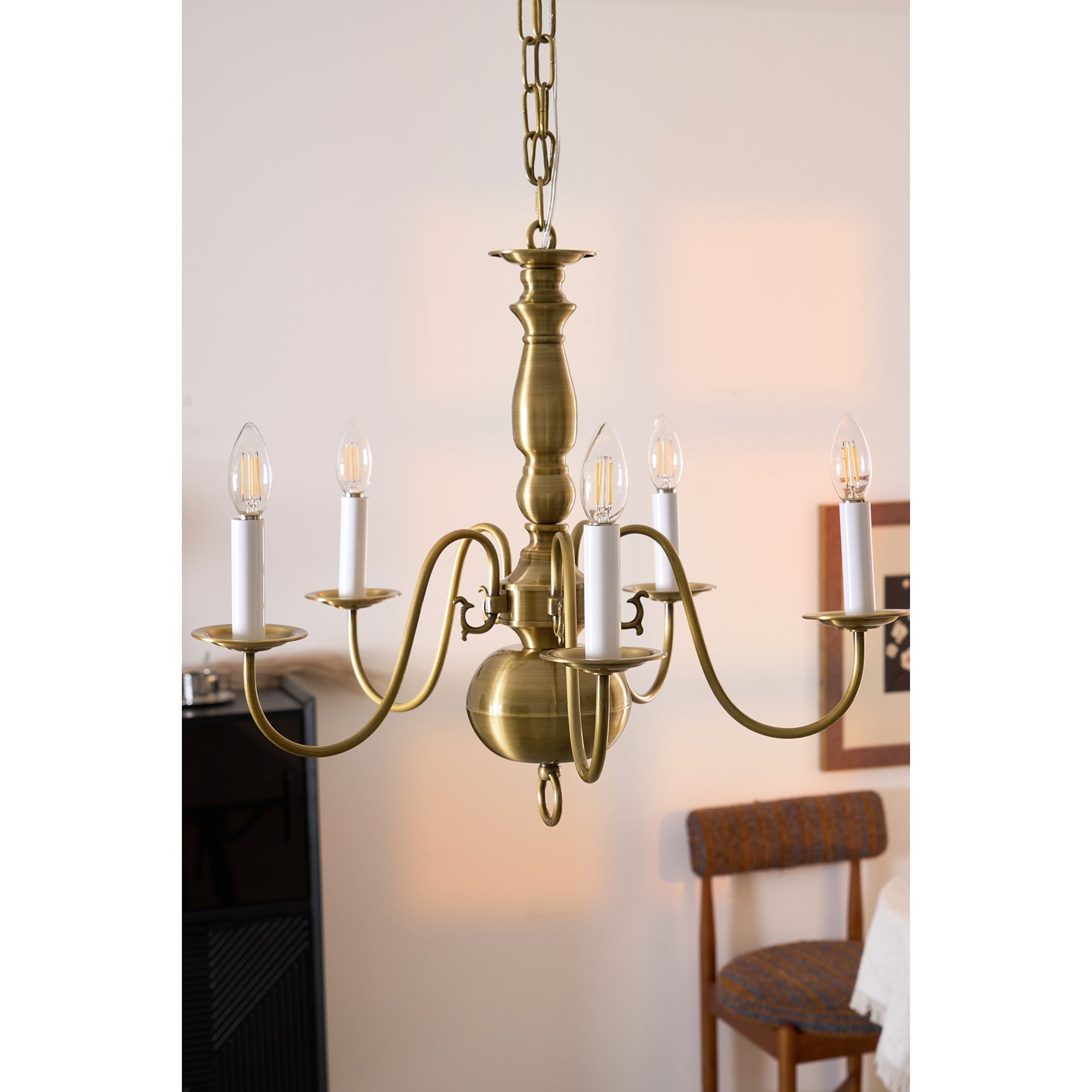 Mydorisra Industrieller Vintage-Kronleuchter-Letslighting