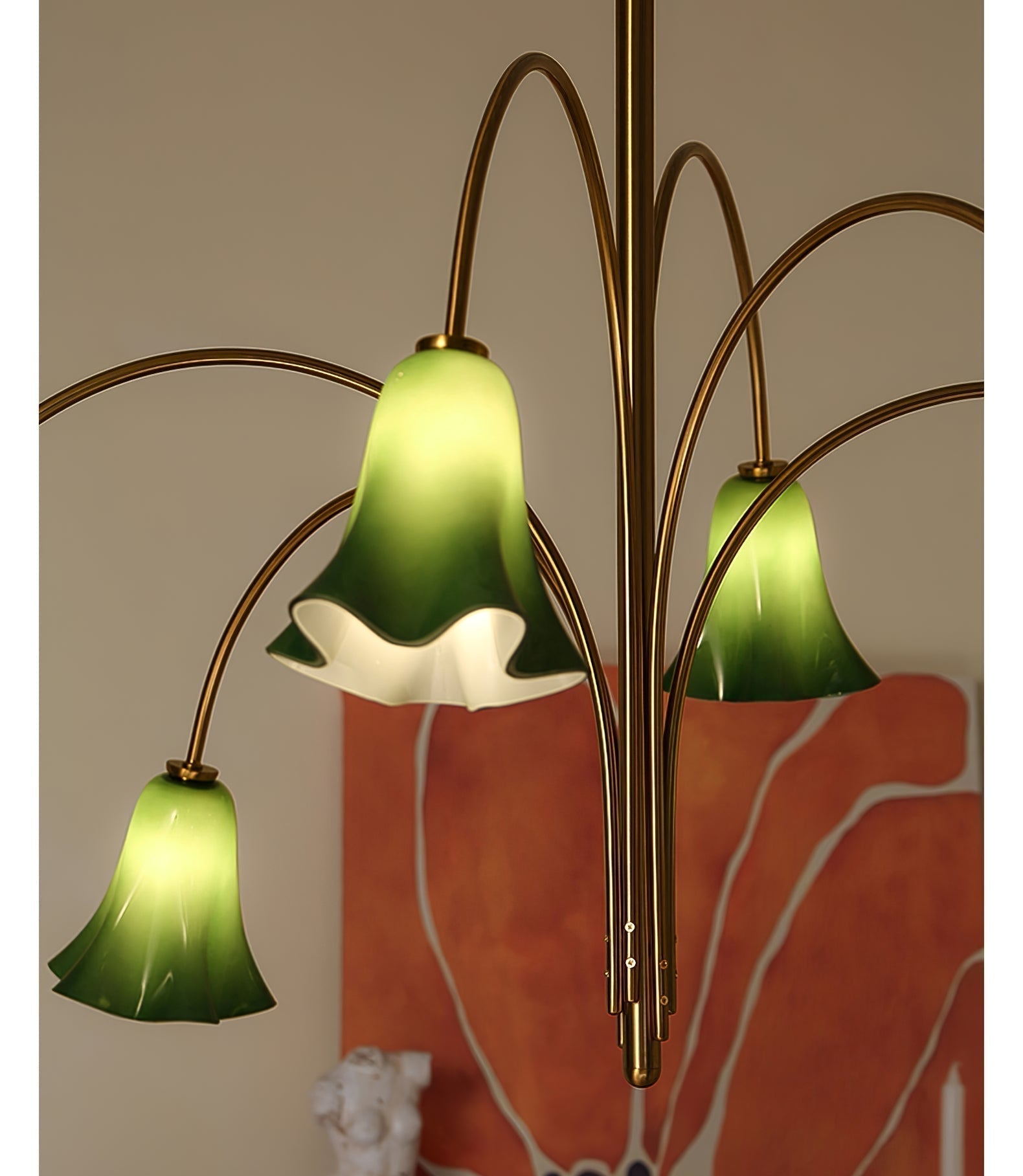Emerald Kronleuchter mit Glockenglasanhänger-Letslighting