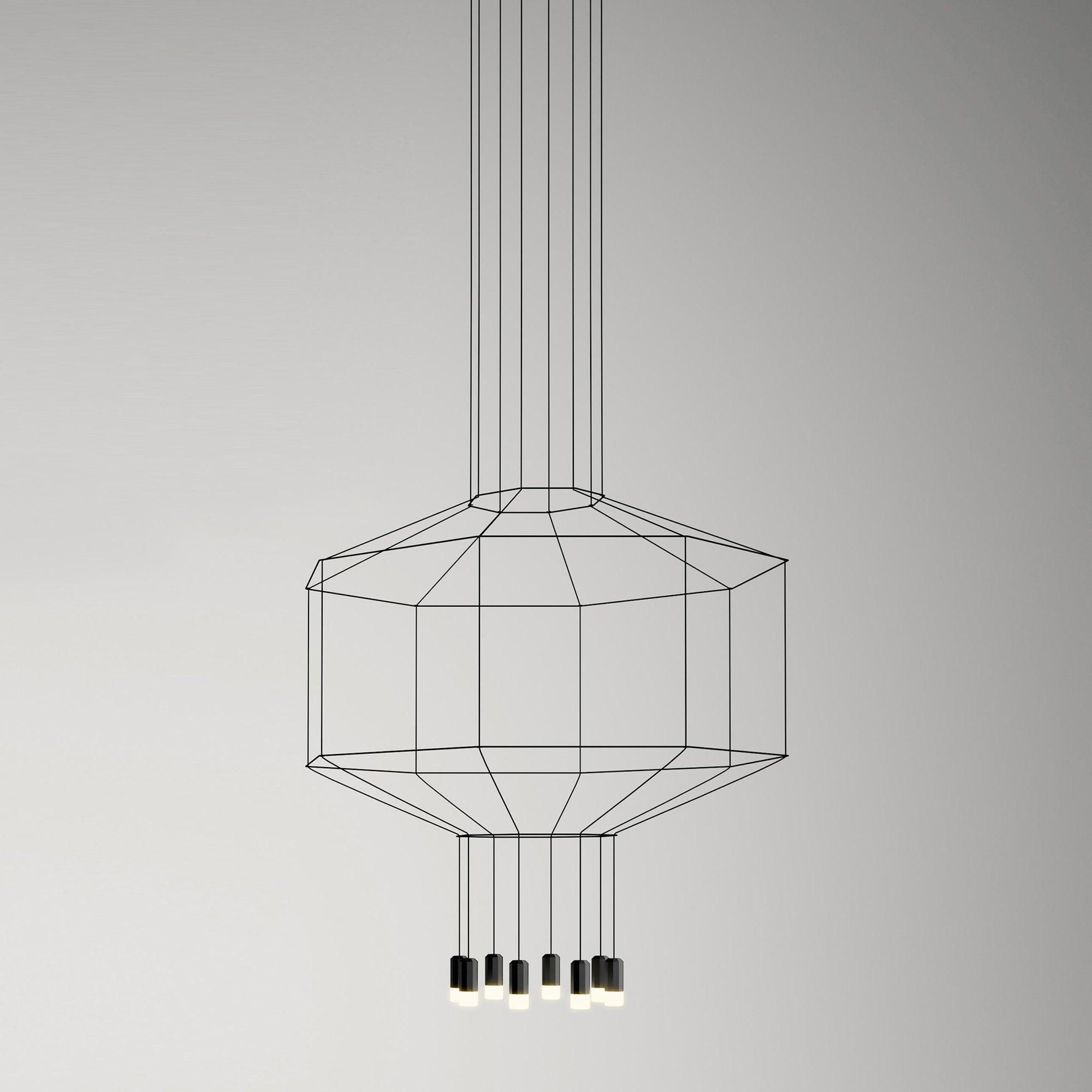 Geometric Lines Pendant Lamp - Blowlighting