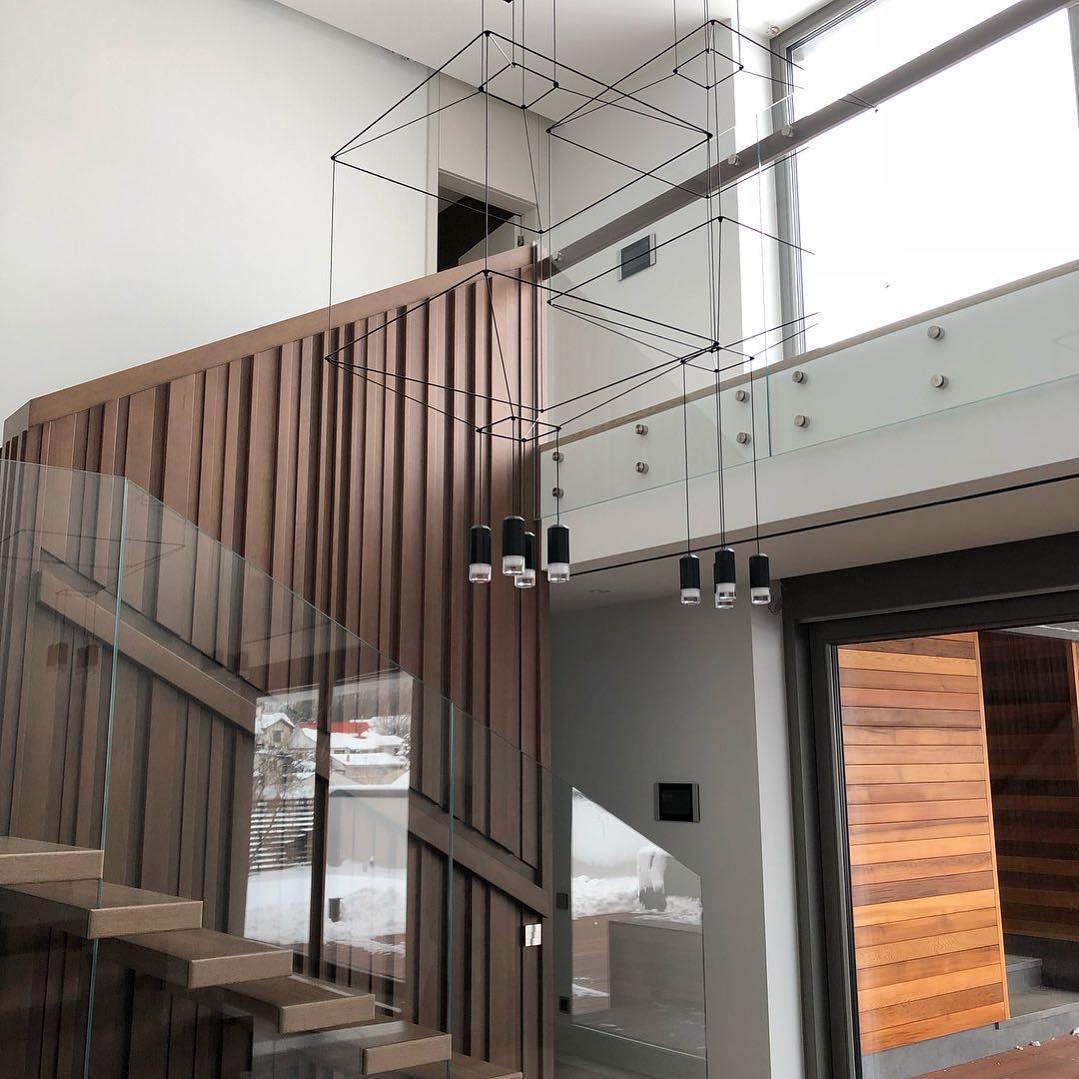 Geometric Lines Pendant Lamp - Blowlighting