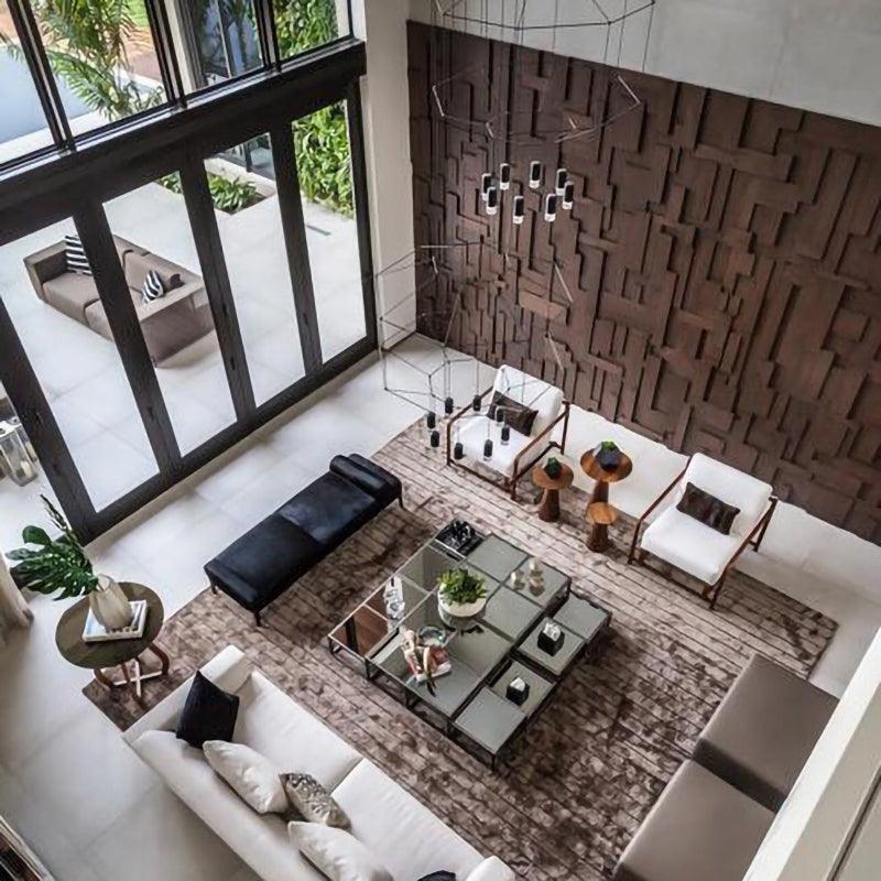 Geometric Lines Pendant Lamp - Blowlighting