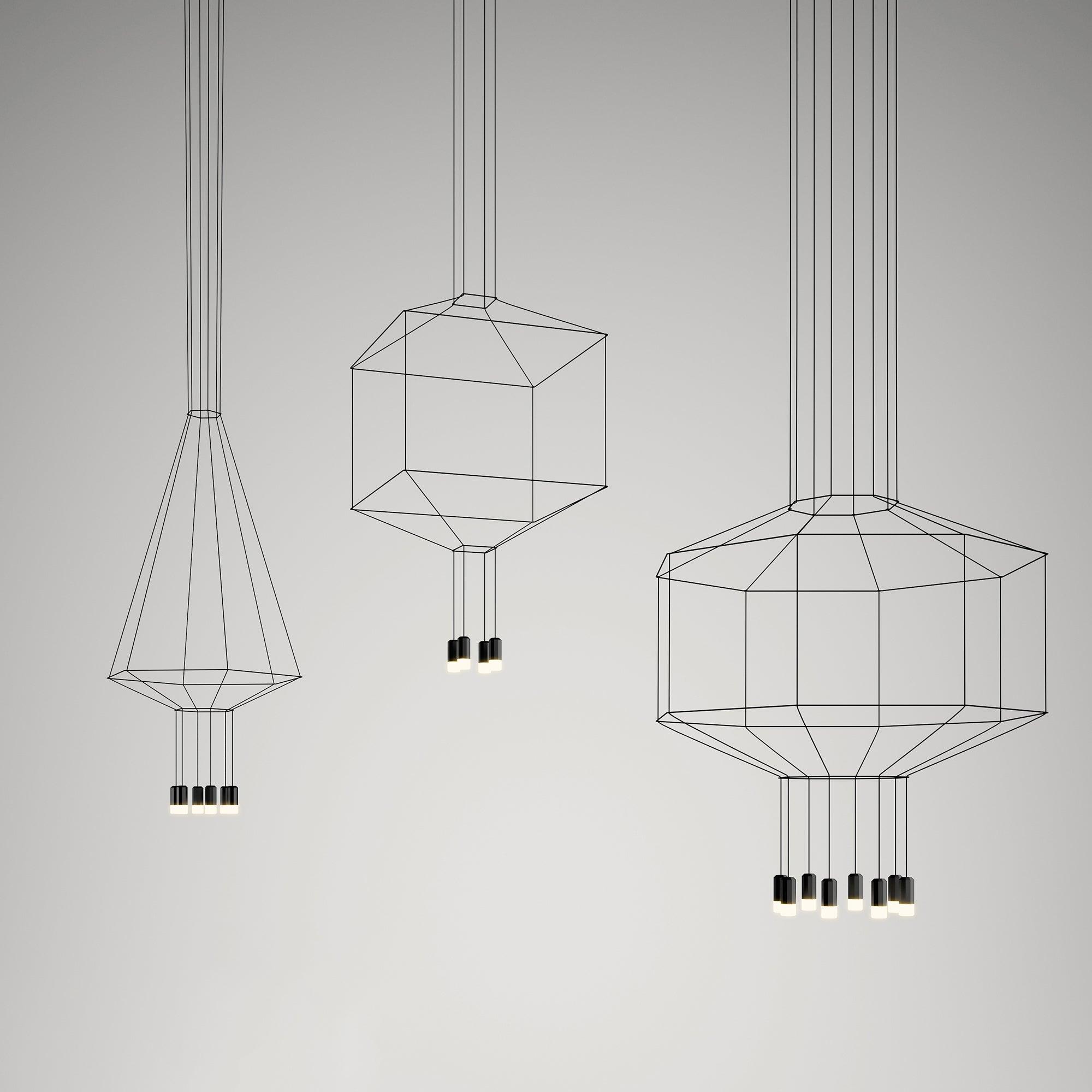 Geometric Lines Pendant Lamp - Blowlighting