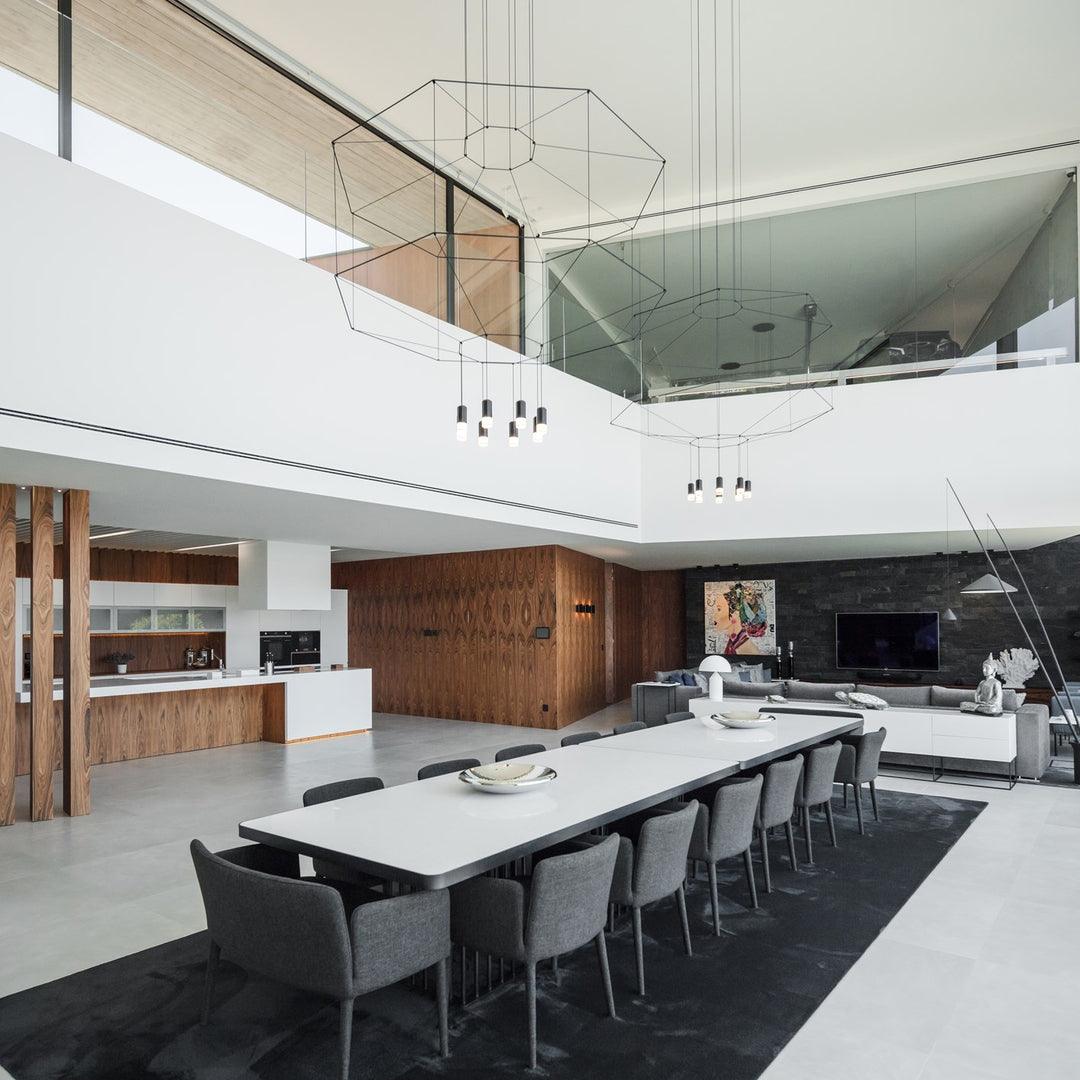 Geometric Lines Pendant Lamp - Blowlighting