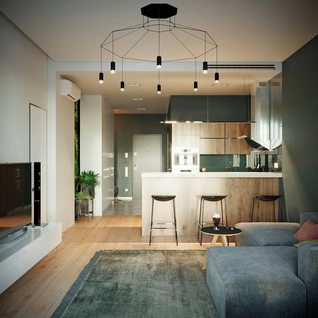 Geometric Lines Pendant Lamp - Blowlighting