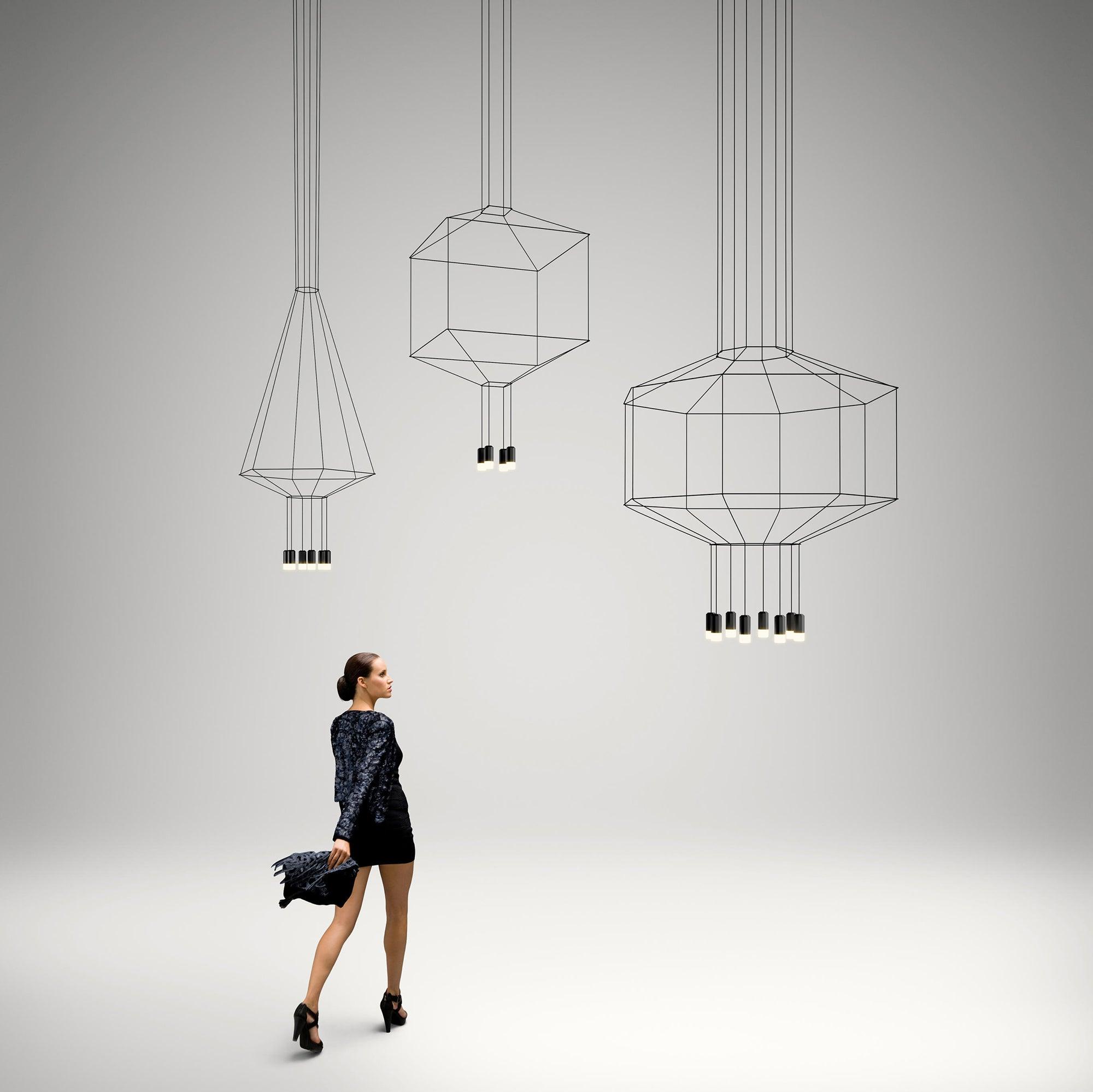 Geometric Lines Pendant Lamp - Blowlighting