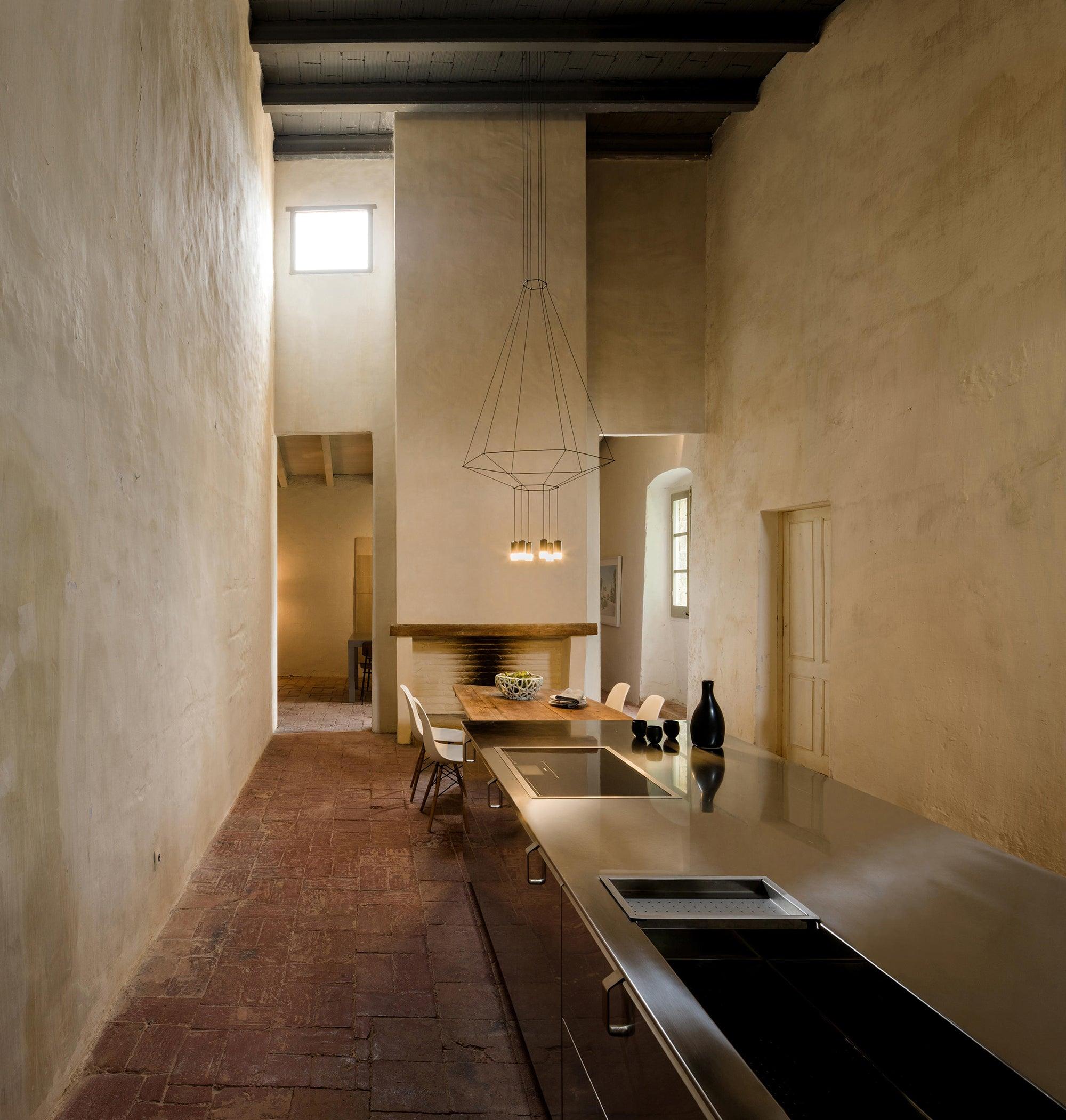 Geometric Lines Pendant Lamp - Blowlighting